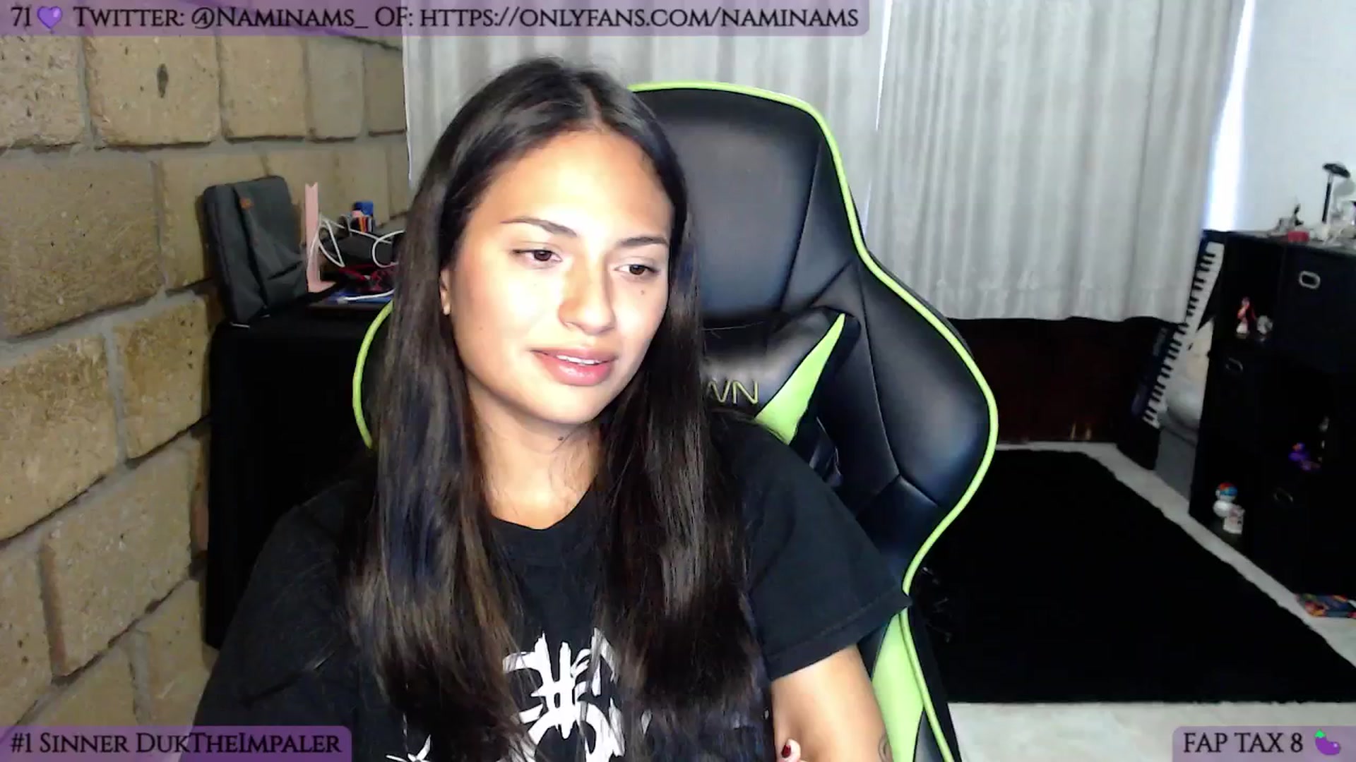 Gallery image thumbnail from NamiSinner's myfreecams stream on, 10/16/2024, 01:18 image 4 of 20