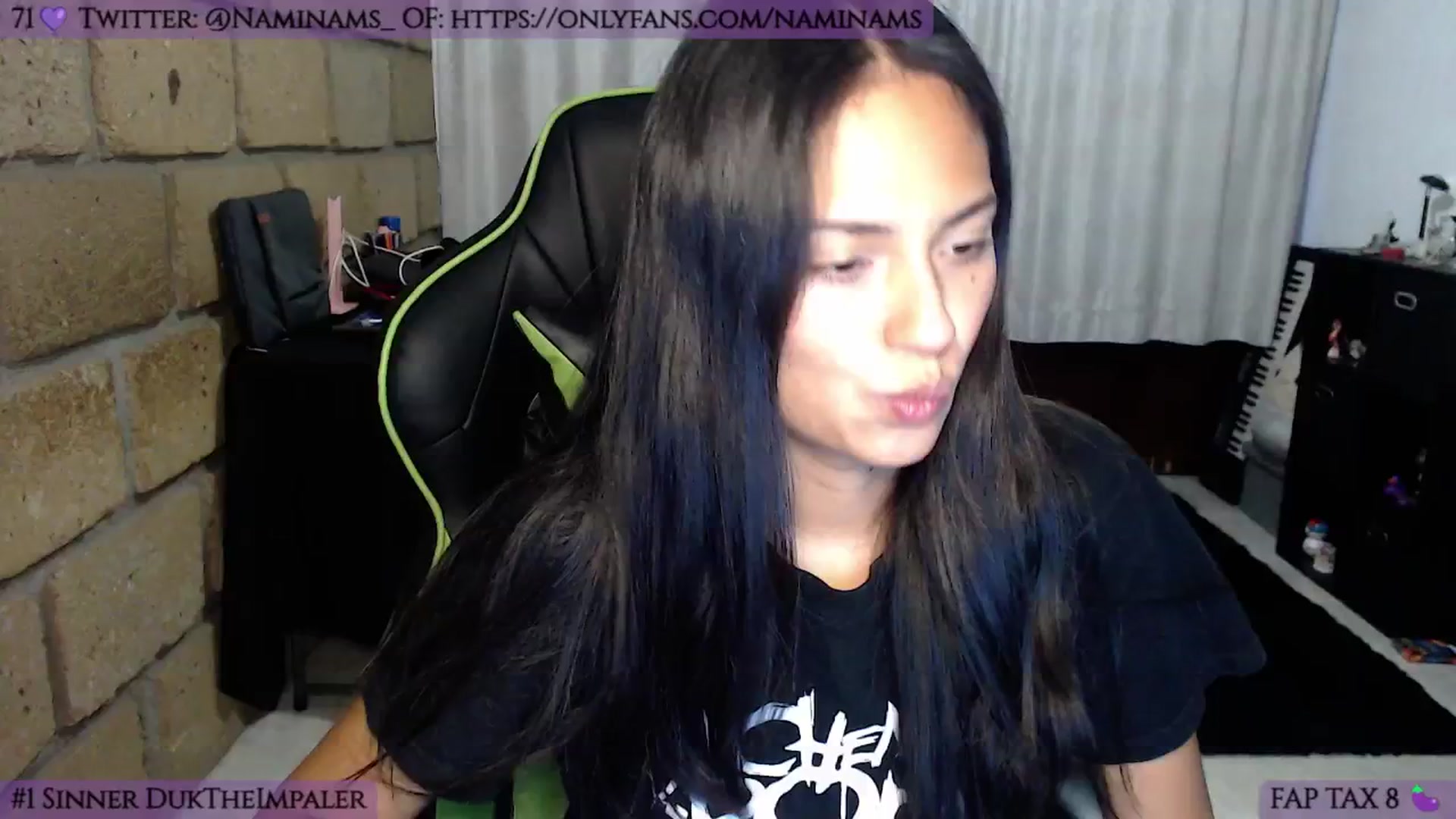 Gallery image thumbnail from NamiSinner's myfreecams stream on, 10/16/2024, 01:18 image 8 of 20