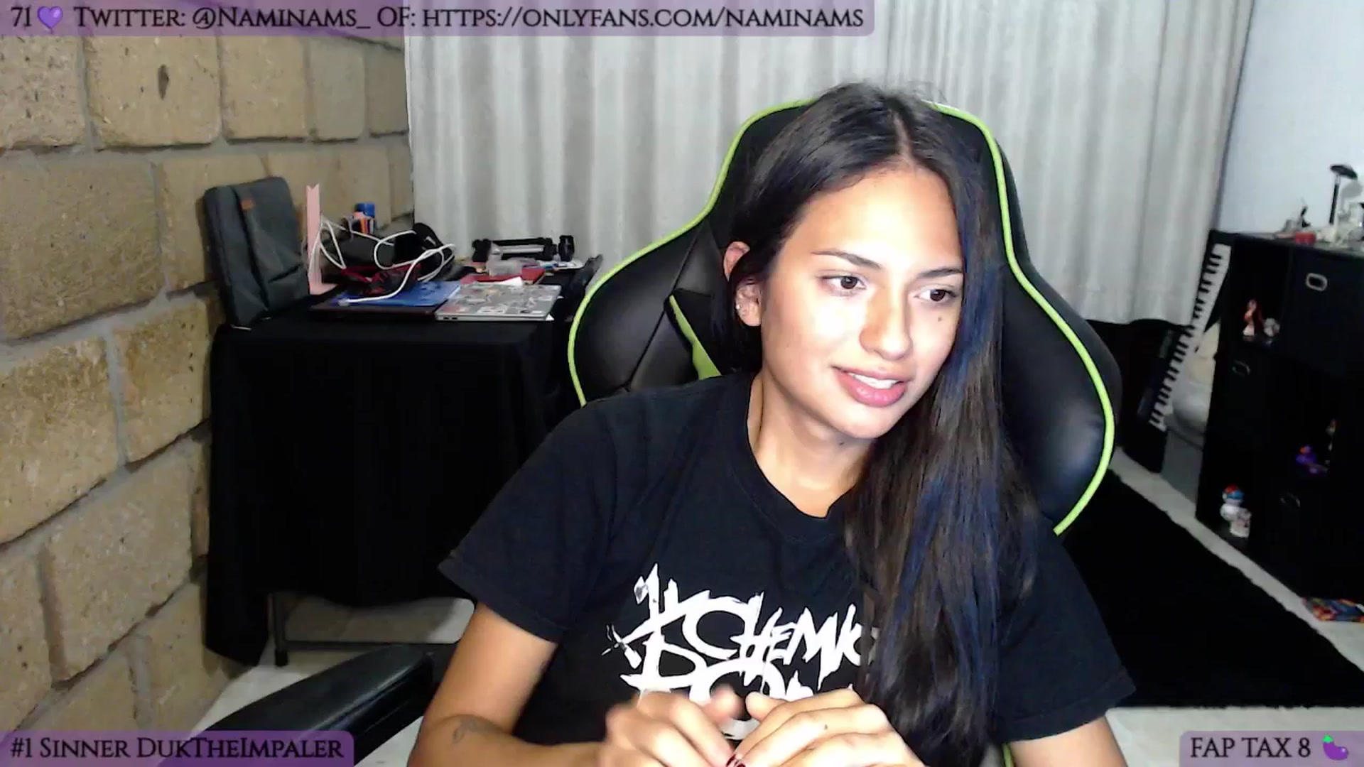 Gallery image thumbnail from NamiSinner's myfreecams stream on, 10/16/2024, 01:18 image 10 of 20