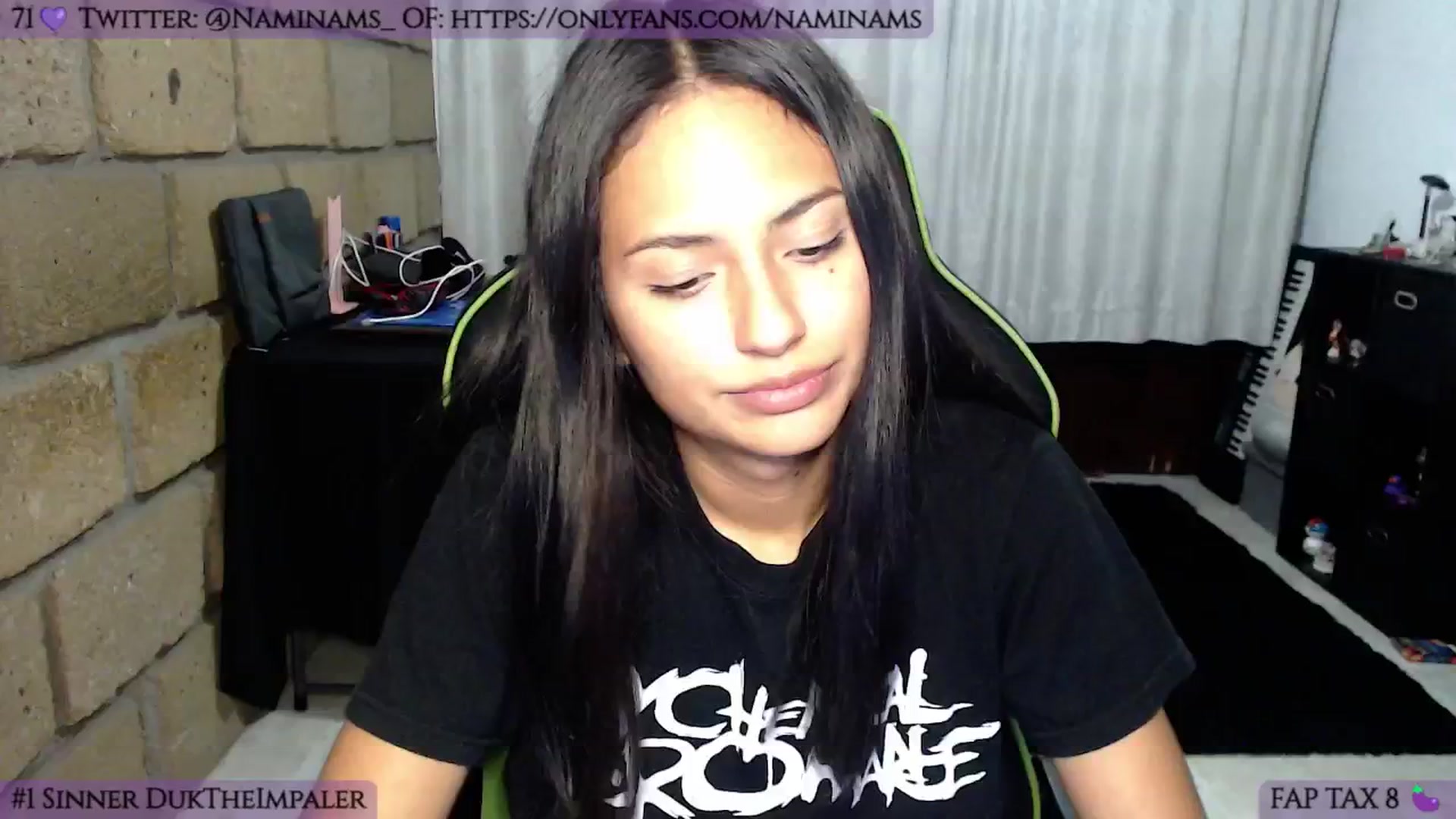 Gallery image thumbnail from NamiSinner's myfreecams stream on, 10/16/2024, 01:18 image 17 of 20