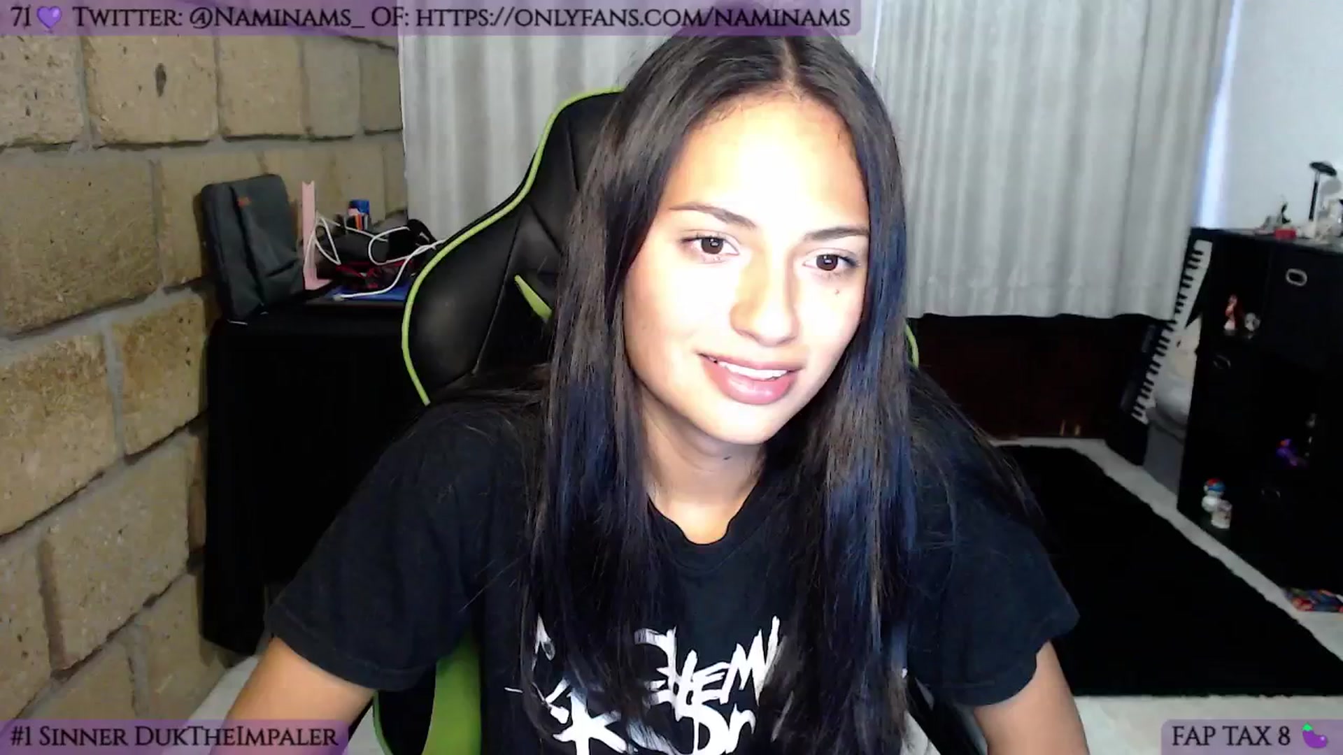 Gallery image thumbnail from NamiSinner's myfreecams stream on, 10/16/2024, 01:18 image 6 of 20
