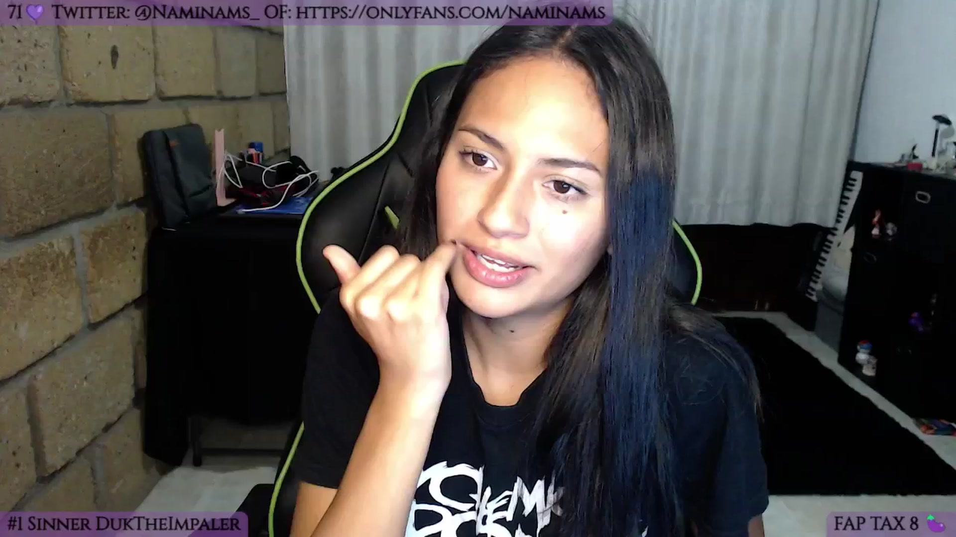 Gallery image thumbnail from NamiSinner's myfreecams stream on, 10/16/2024, 01:18 image 15 of 20
