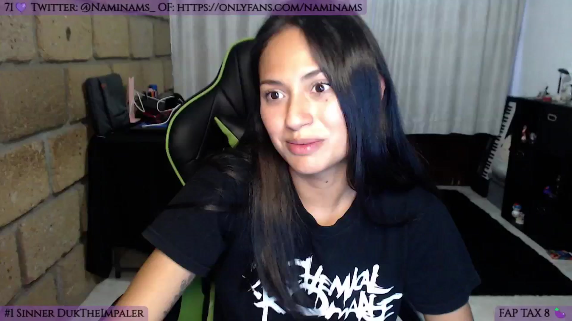 Gallery image thumbnail from NamiSinner's myfreecams stream on, 10/16/2024, 01:18 image 7 of 20