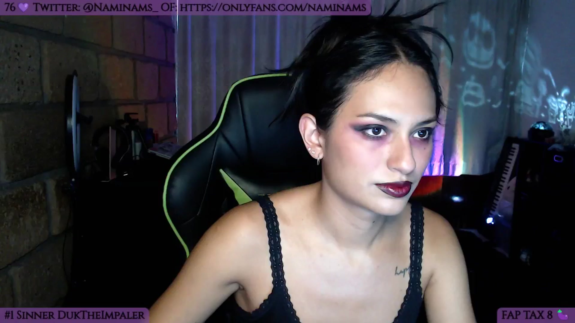 Gallery image thumbnail from NamiSinner's myfreecams stream on, 10/19/2024, 24:45 image 2 of 20