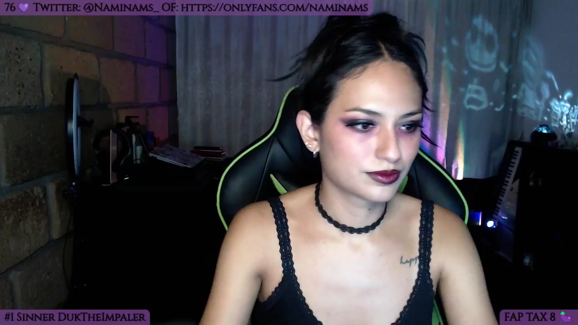 Gallery image thumbnail from NamiSinner's myfreecams stream on, 10/19/2024, 24:45 image 16 of 20