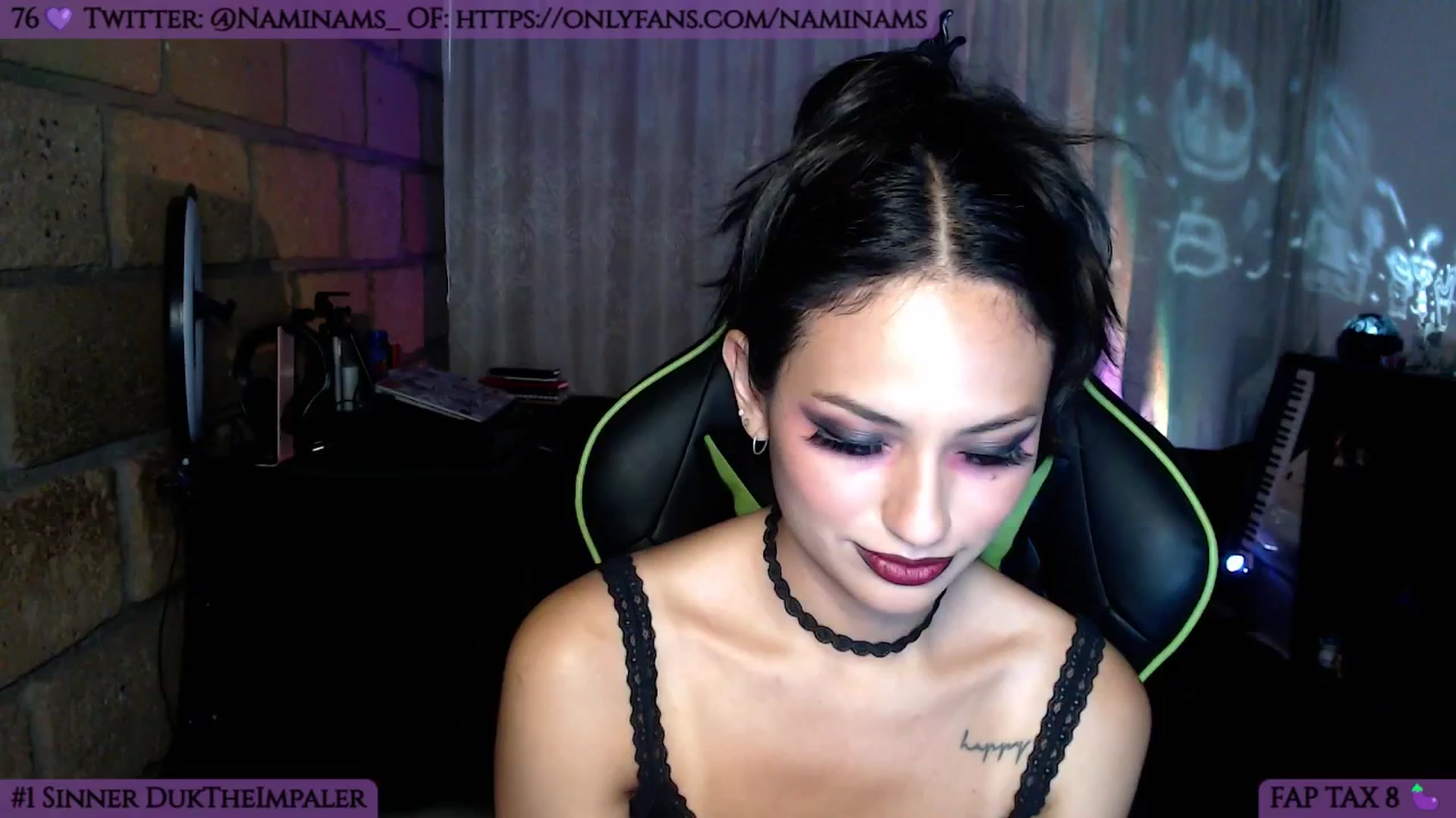 Gallery image thumbnail from NamiSinner's myfreecams stream on, 10/19/2024, 24:45 image 11 of 20