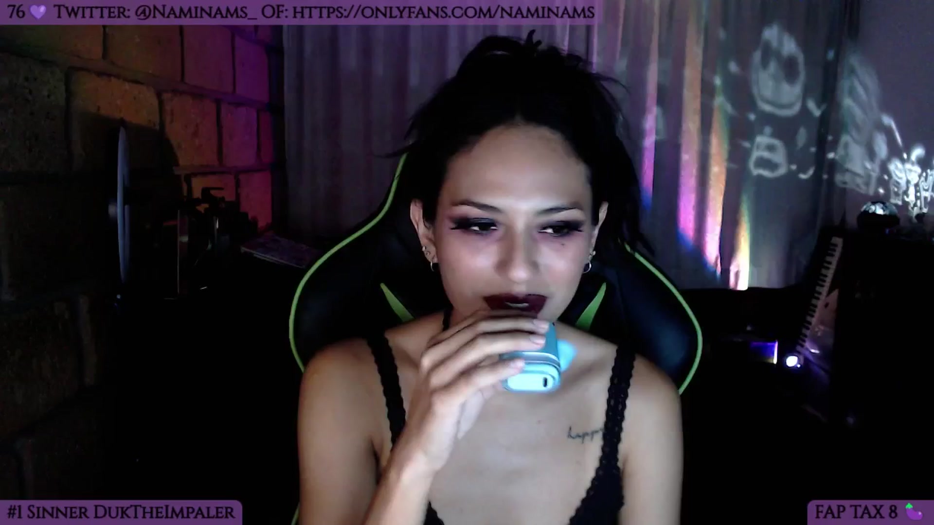 Gallery image thumbnail from NamiSinner's myfreecams stream on, 10/19/2024, 24:45 image 20 of 20