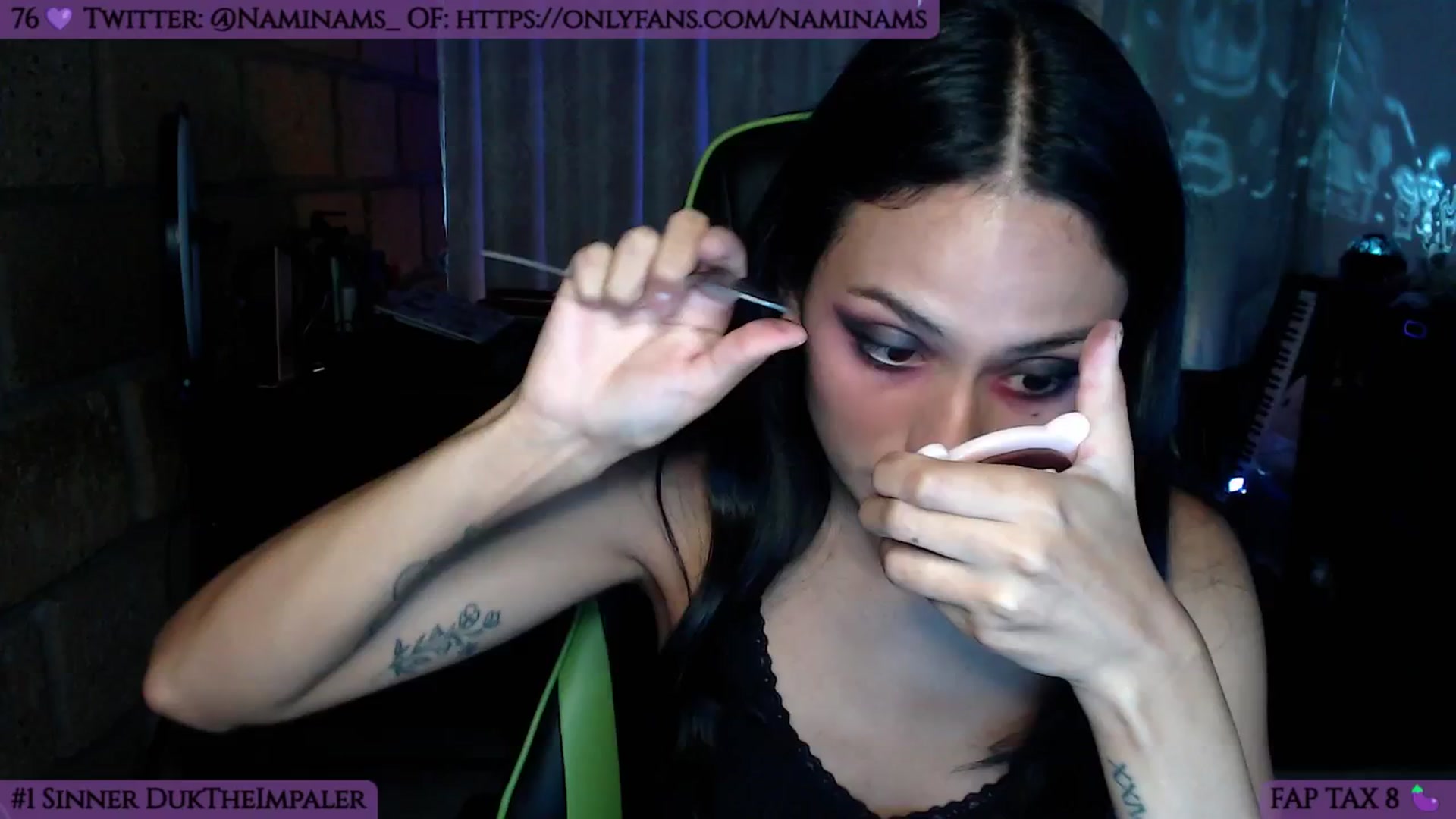 Gallery image thumbnail from NamiSinner's myfreecams stream on, 10/19/2024, 24:45 image 1 of 20