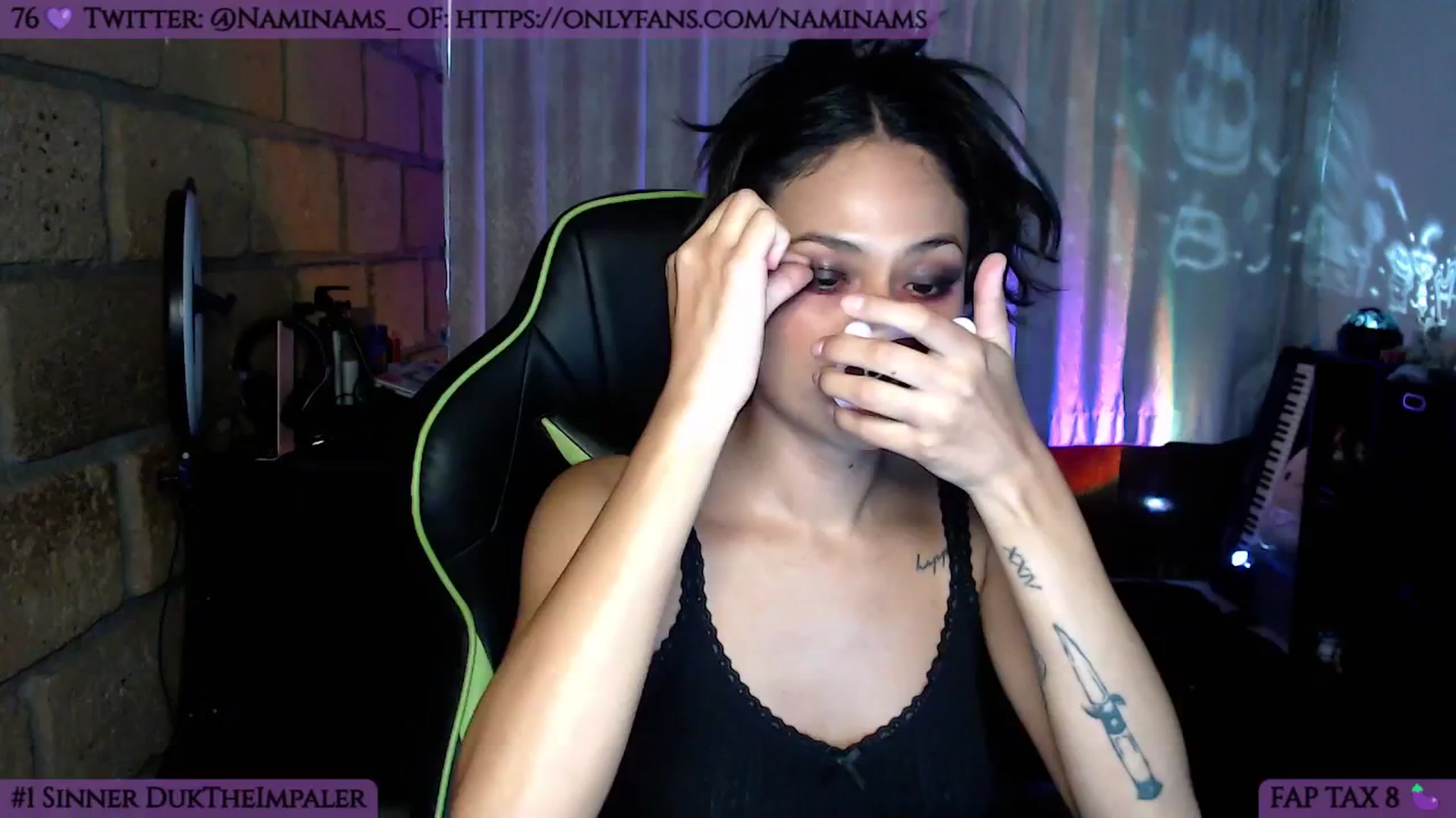 Gallery image thumbnail from NamiSinner's myfreecams stream on, 10/19/2024, 24:45 image 3 of 20