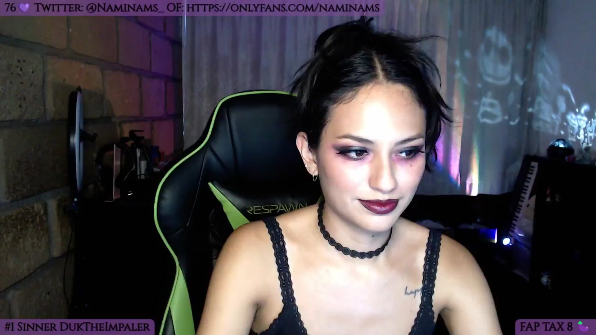 Gallery image thumbnail from NamiSinner's myfreecams stream on, 10/19/2024, 24:45 image 9 of 20
