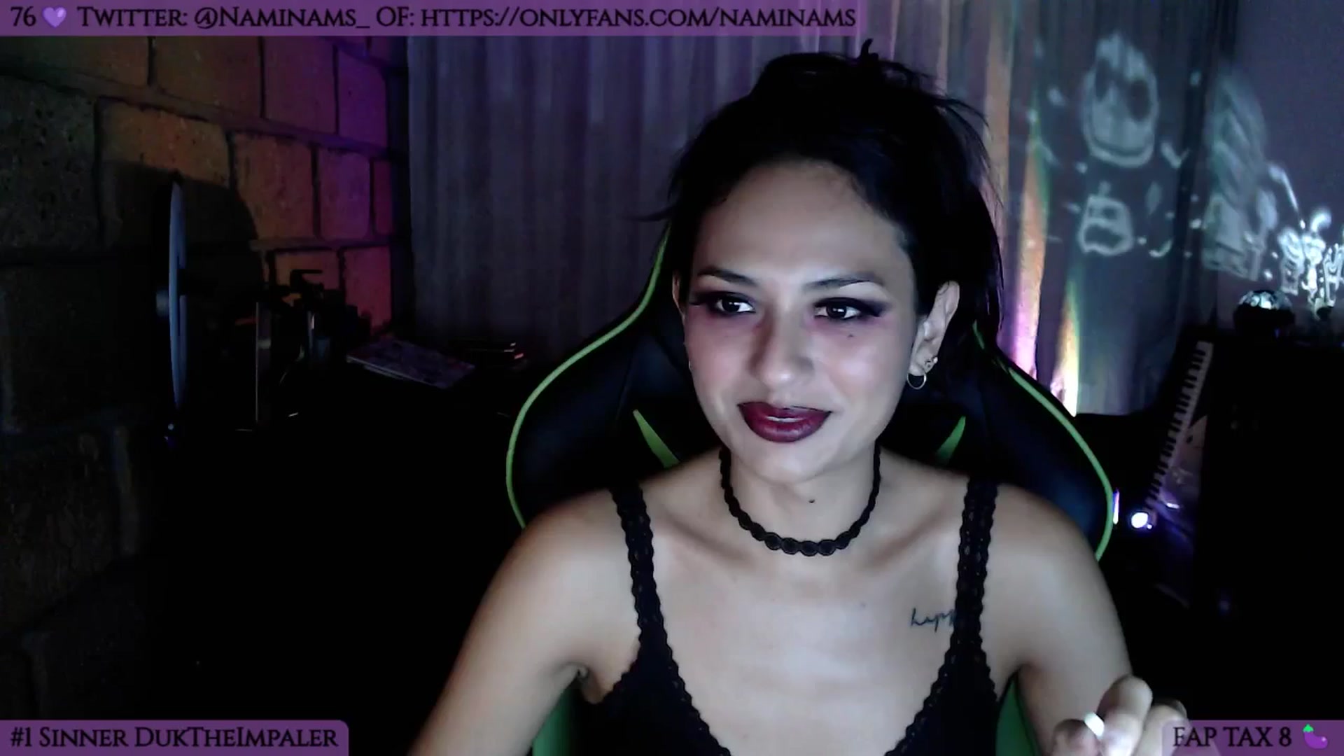 Gallery image thumbnail from NamiSinner's myfreecams stream on, 10/19/2024, 24:45 image 17 of 20