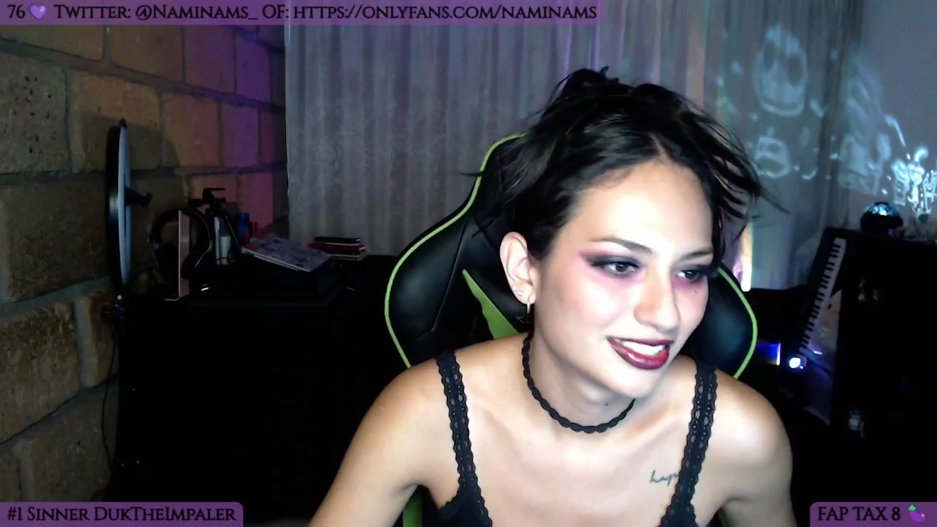 Gallery image thumbnail from NamiSinner's myfreecams stream on, 10/19/2024, 24:45 image 12 of 20