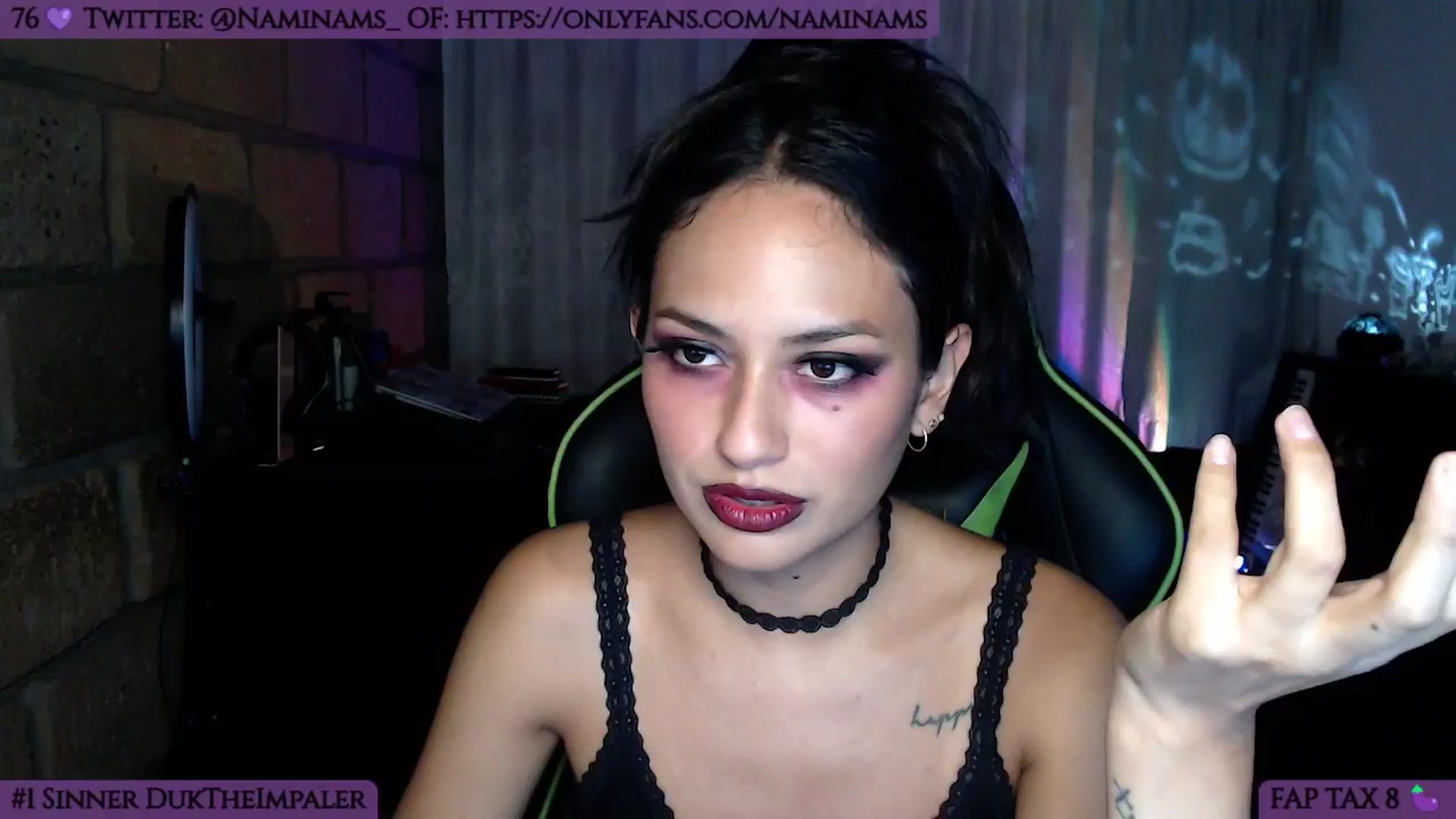 Gallery image thumbnail from NamiSinner's myfreecams stream on, 10/19/2024, 24:45 image 14 of 20