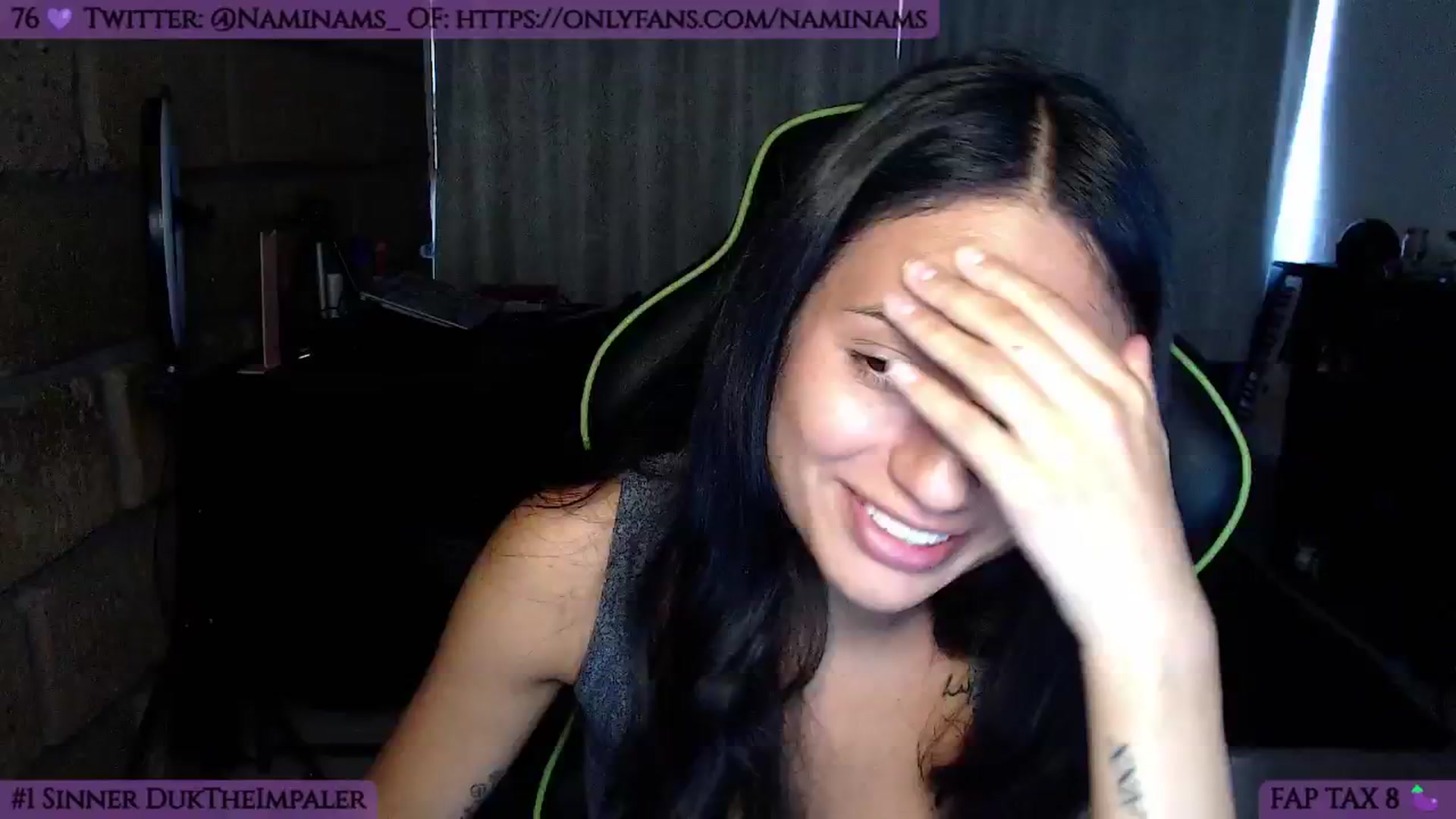 Gallery image thumbnail from NamiSinner's myfreecams stream on, 10/24/2024, 24:01 image 15 of 20