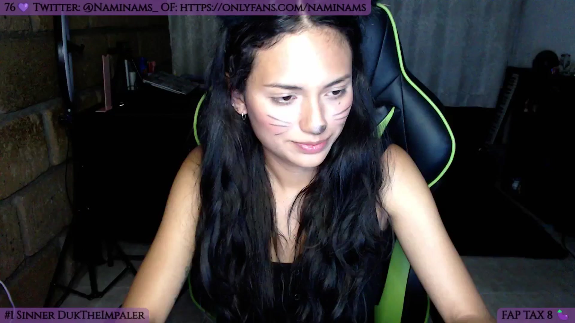 Gallery image thumbnail from NamiSinner's myfreecams stream on, 10/25/2024, 24:54 image 19 of 20