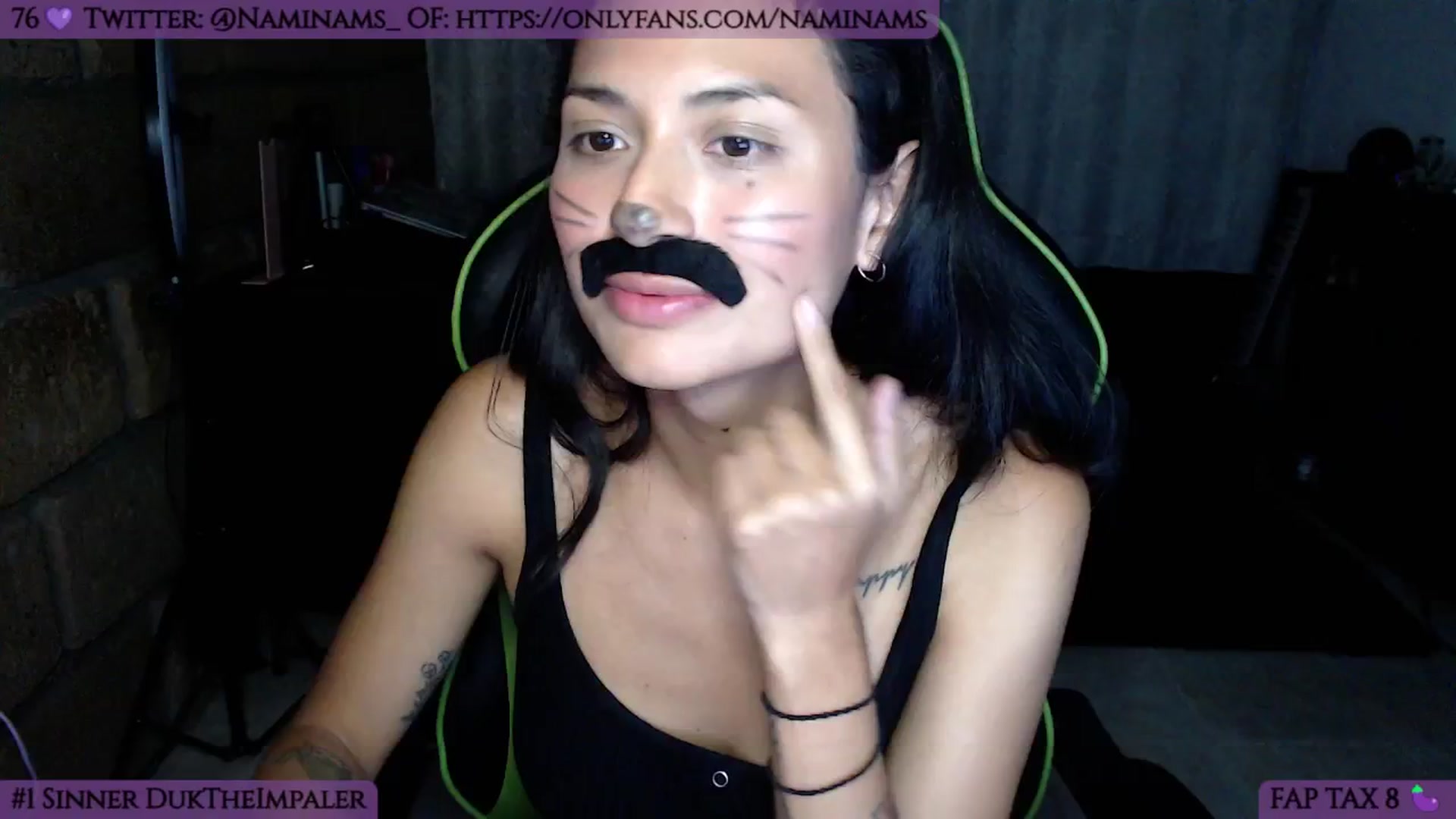 Gallery image thumbnail from NamiSinner's myfreecams stream on, 10/25/2024, 24:54 image 15 of 20