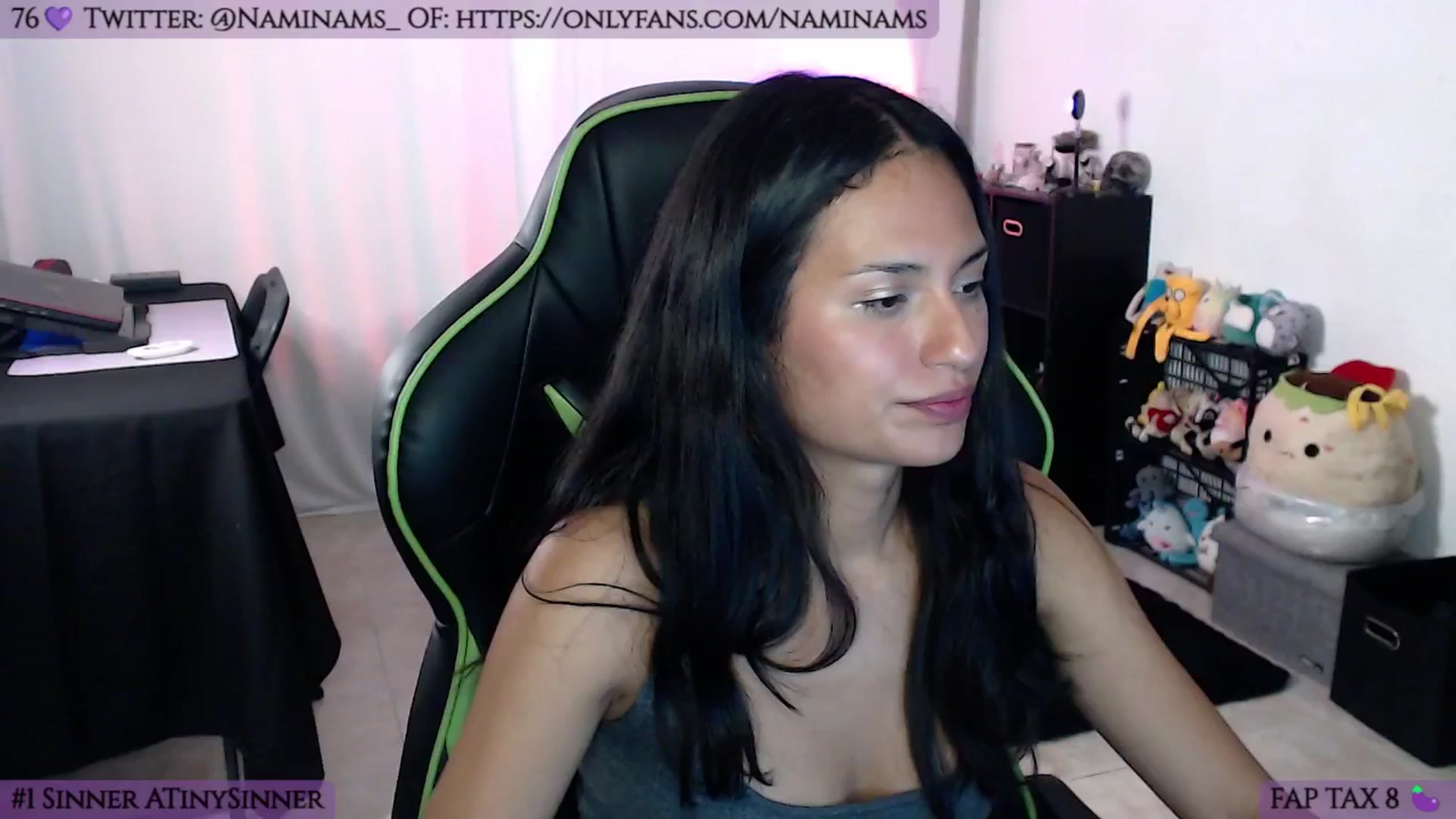 Gallery image thumbnail from NamiSinner's myfreecams stream on, 11/07/2024, 01:14 image 1 of 20