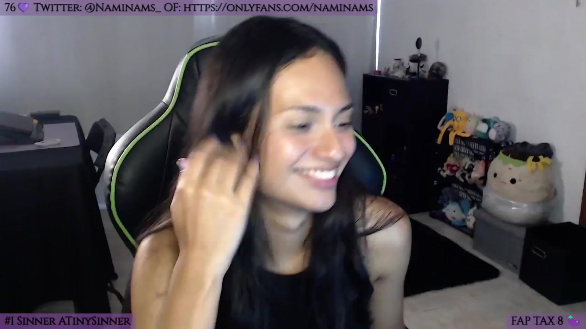 Gallery image thumbnail from NamiSinner's myfreecams stream on, 11/07/2024, 21:25 image 12 of 20