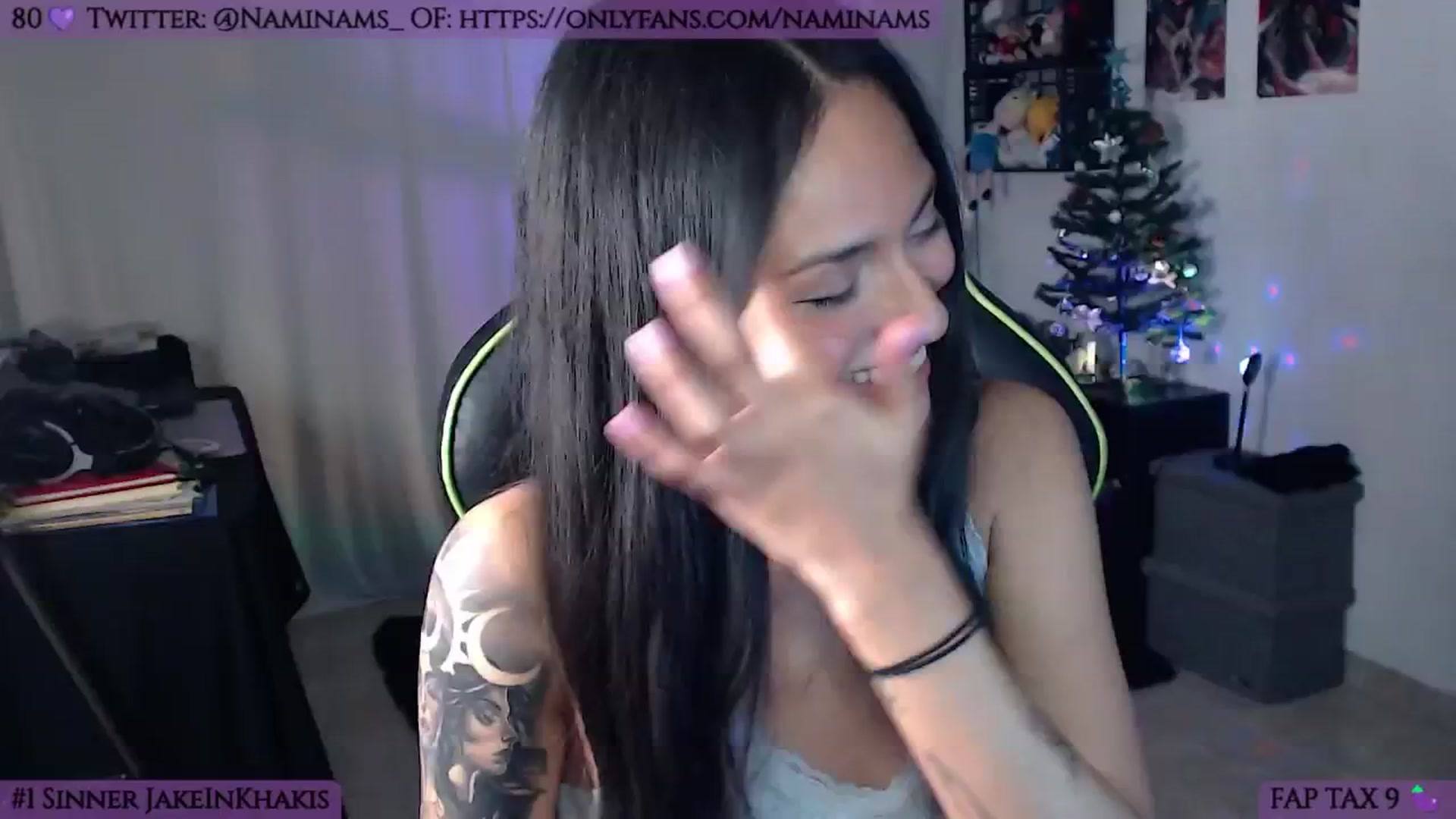 Gallery image thumbnail from NamiSinner's myfreecams stream on, 01/09/2025, 24:44 image 17 of 20