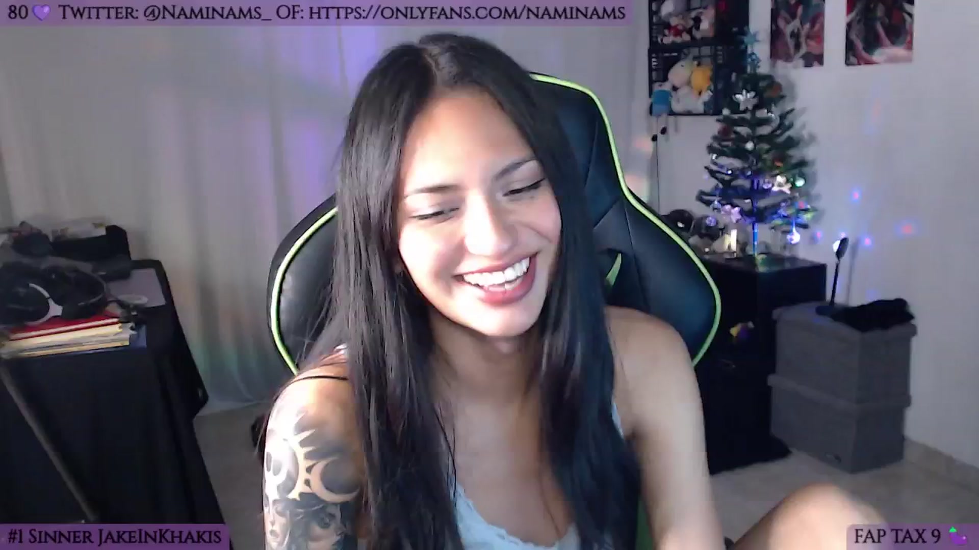 Gallery image thumbnail from NamiSinner's myfreecams stream on, 01/09/2025, 24:44 image 13 of 20