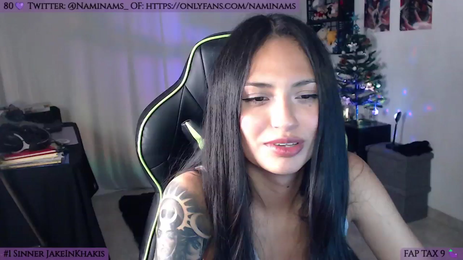 Gallery image thumbnail from NamiSinner's myfreecams stream on, 01/09/2025, 24:44 image 18 of 20