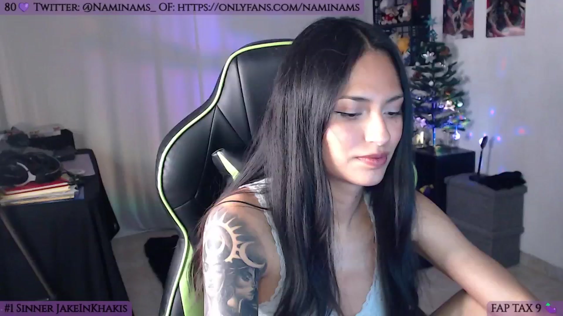 Gallery image thumbnail from NamiSinner's myfreecams stream on, 01/09/2025, 24:44 image 15 of 20