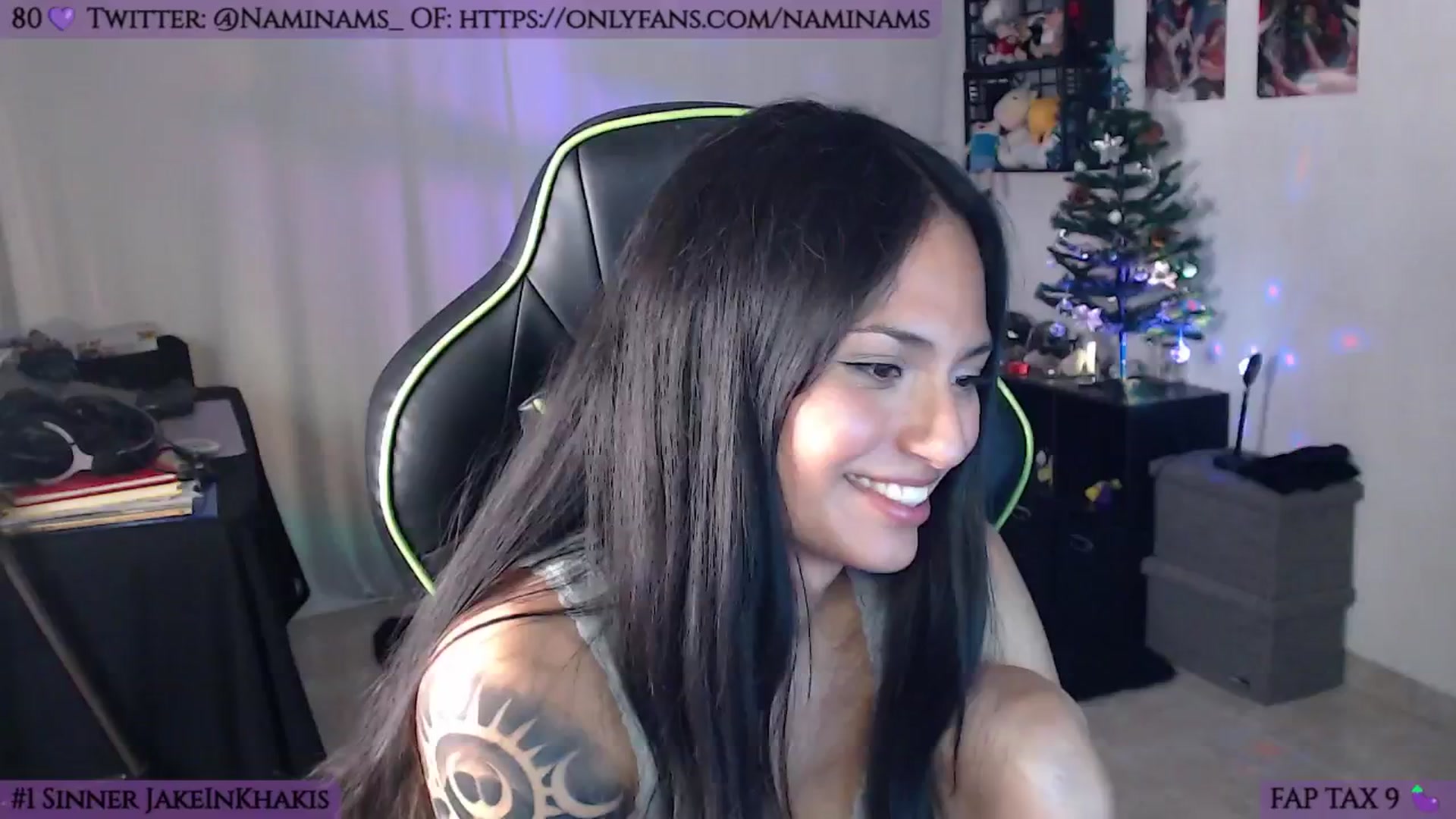 Gallery image thumbnail from NamiSinner's myfreecams stream on, 01/09/2025, 24:44 image 12 of 20