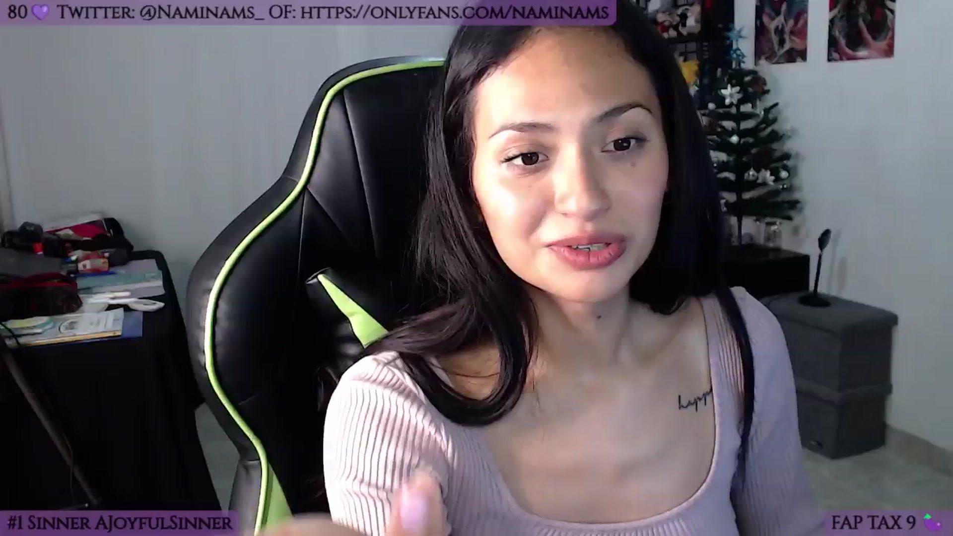 Gallery image thumbnail from NamiSinner's myfreecams stream on, 01/10/2025, 24:17 image 9 of 20