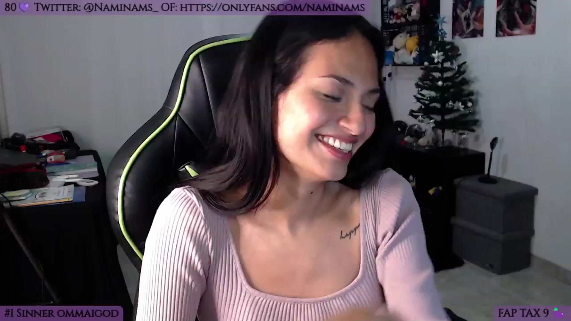 Gallery image thumbnail from NamiSinner's myfreecams stream on, 01/10/2025, 24:17 image 5 of 20