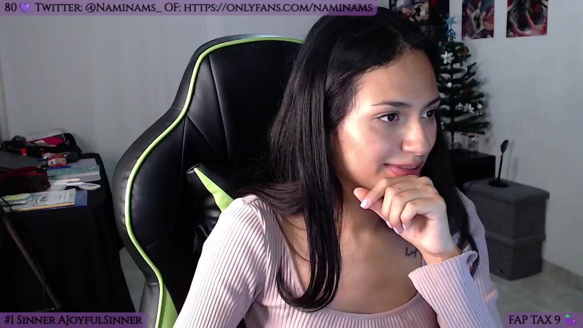 Gallery image thumbnail from NamiSinner's myfreecams stream on, 01/10/2025, 24:17 image 17 of 20