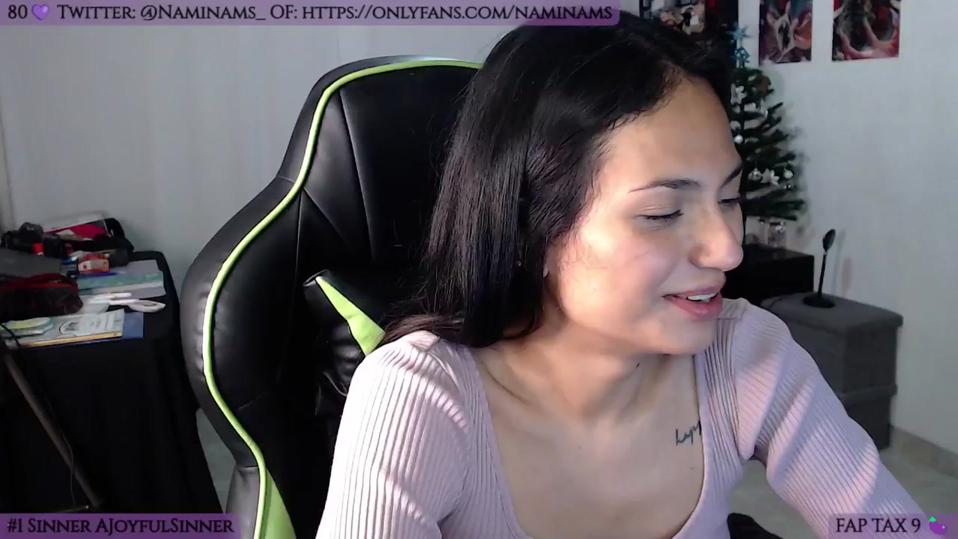 Gallery image thumbnail from NamiSinner's myfreecams stream on, 01/10/2025, 24:17 image 19 of 20