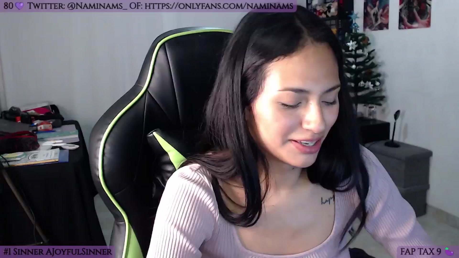 Gallery image thumbnail from NamiSinner's myfreecams stream on, 01/10/2025, 24:17 image 14 of 20