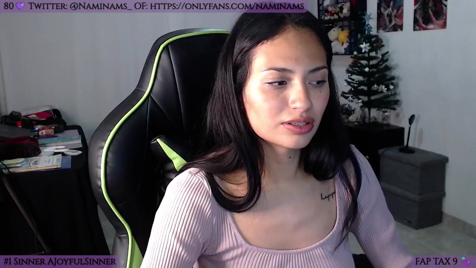 Gallery image thumbnail from NamiSinner's myfreecams stream on, 01/10/2025, 24:17 image 12 of 20