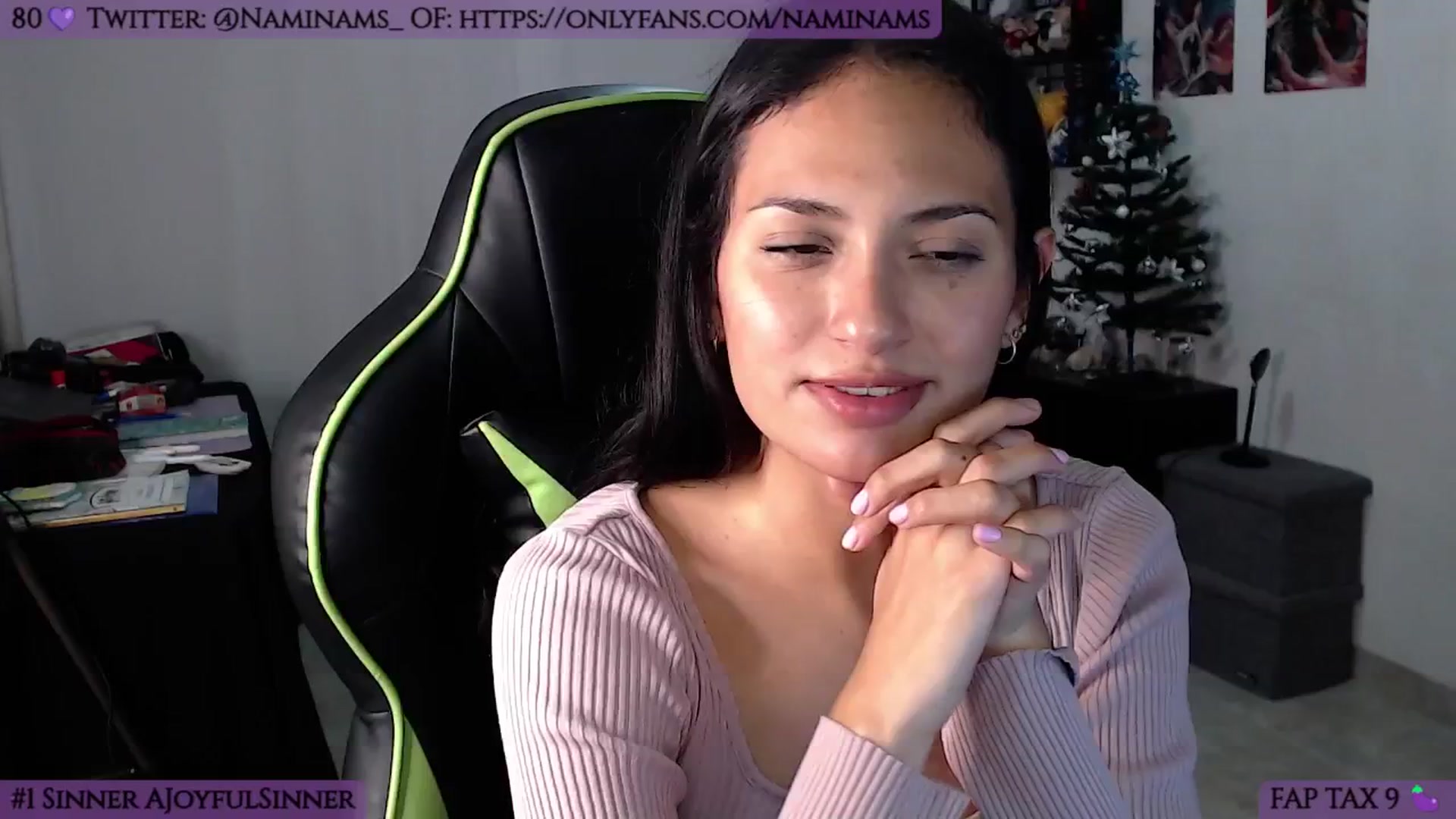 Gallery image thumbnail from NamiSinner's myfreecams stream on, 01/10/2025, 24:17 image 18 of 20