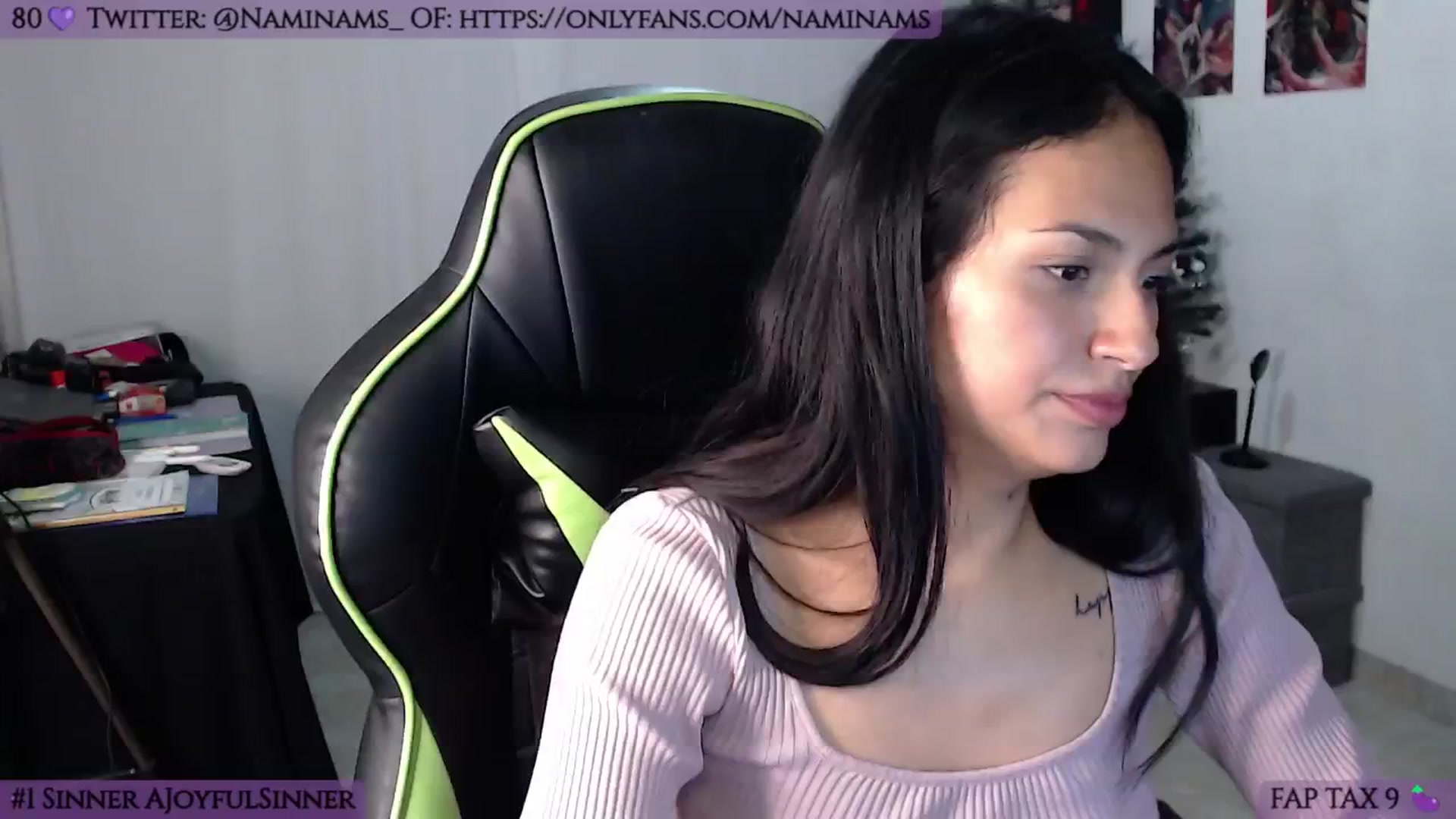 Gallery image thumbnail from NamiSinner's myfreecams stream on, 01/10/2025, 24:17 image 15 of 20