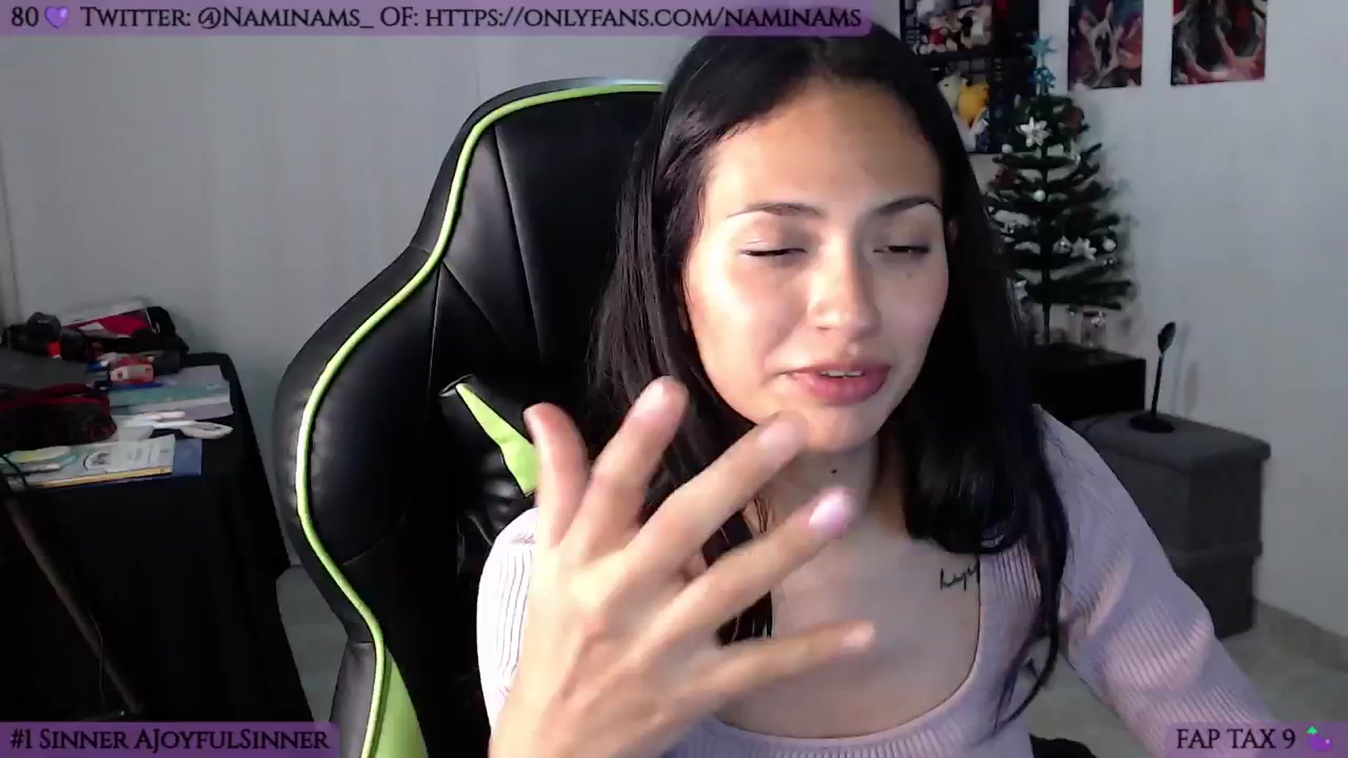 Gallery image thumbnail from NamiSinner's myfreecams stream on, 01/10/2025, 24:17 image 16 of 20