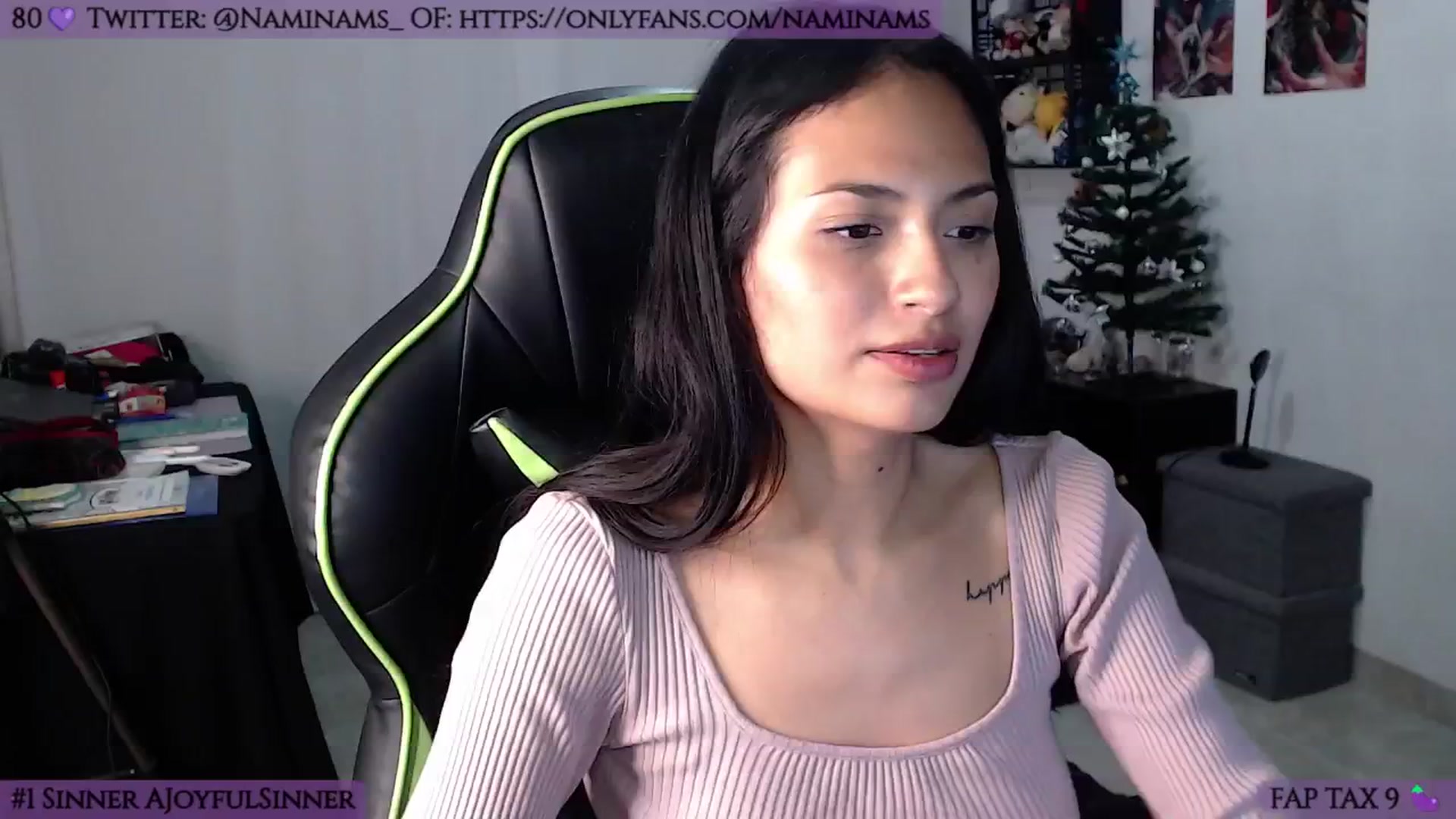 Gallery image thumbnail from NamiSinner's myfreecams stream on, 01/10/2025, 24:17 image 3 of 20