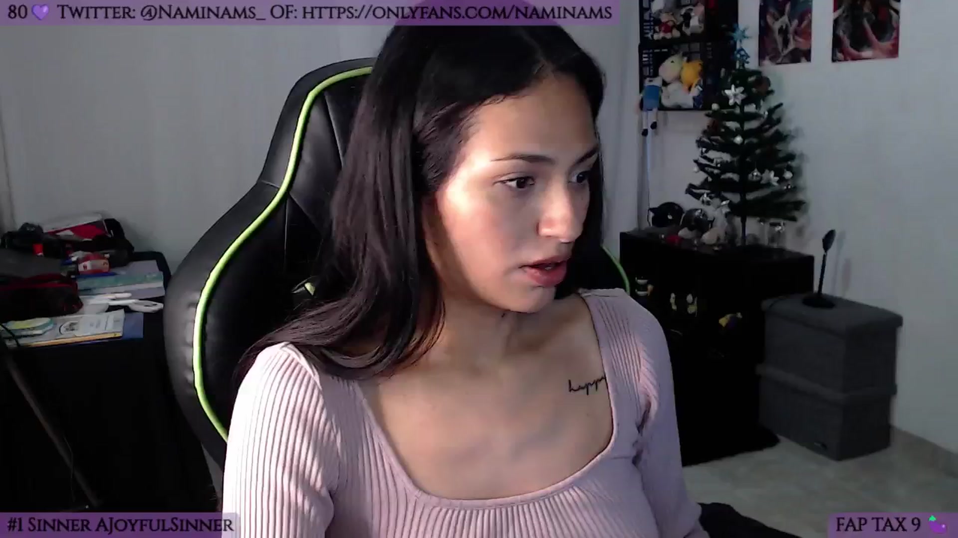 Gallery image thumbnail from NamiSinner's myfreecams stream on, 01/10/2025, 24:17 image 1 of 20