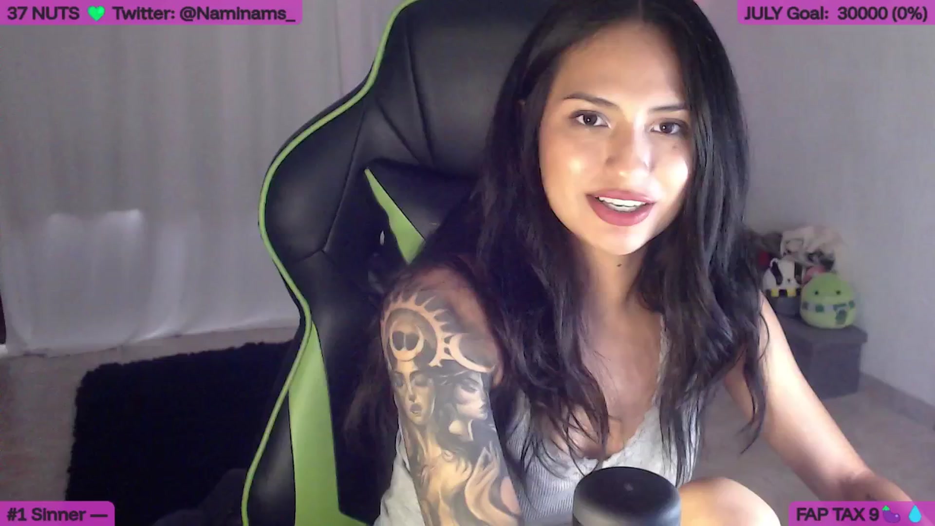 Gallery image thumbnail from NamiSinner's myfreecams stream on, 07/01/2025, 21:42 image 5 of 20
