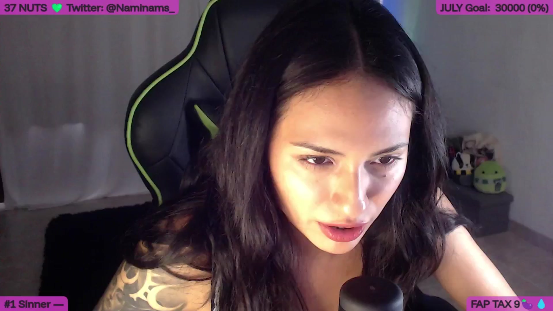 Gallery image thumbnail from NamiSinner's myfreecams stream on, 07/01/2025, 21:42 image 15 of 20