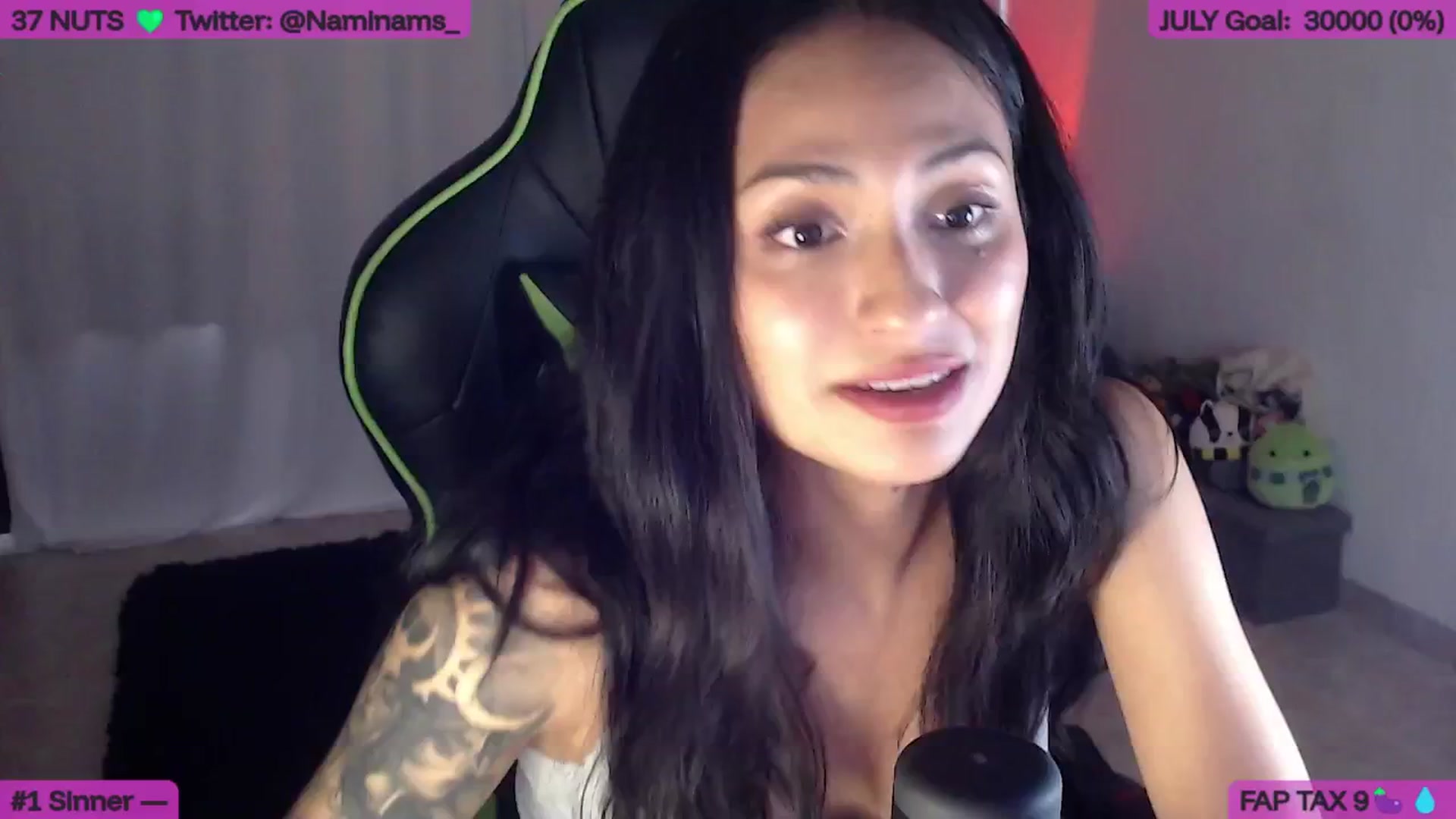 Gallery image thumbnail from NamiSinner's myfreecams stream on, 07/01/2025, 21:42 image 14 of 20