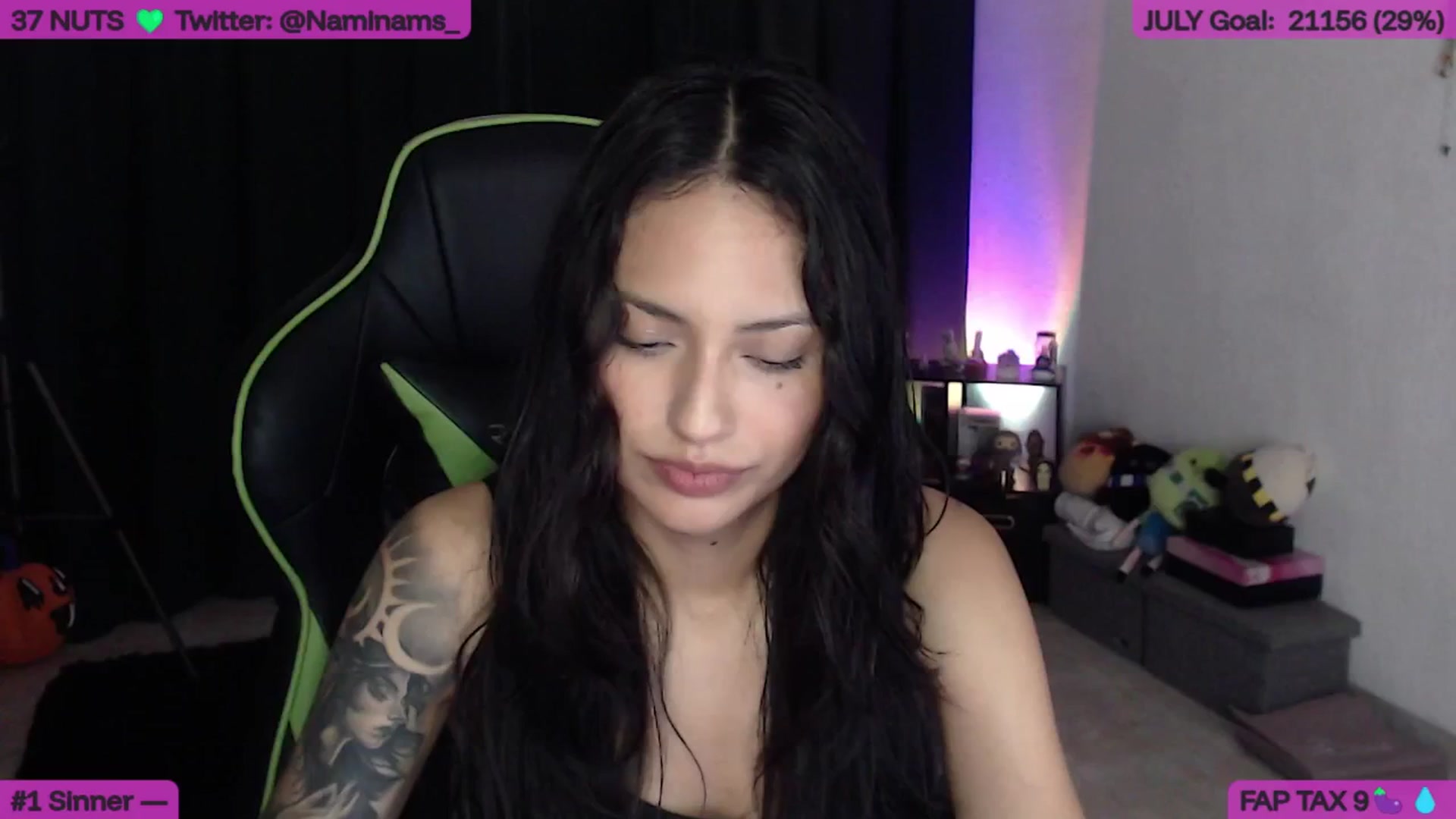 Gallery image thumbnail from NamiSinner's myfreecams stream on, 07/23/2025, 16:50 image 6 of 20