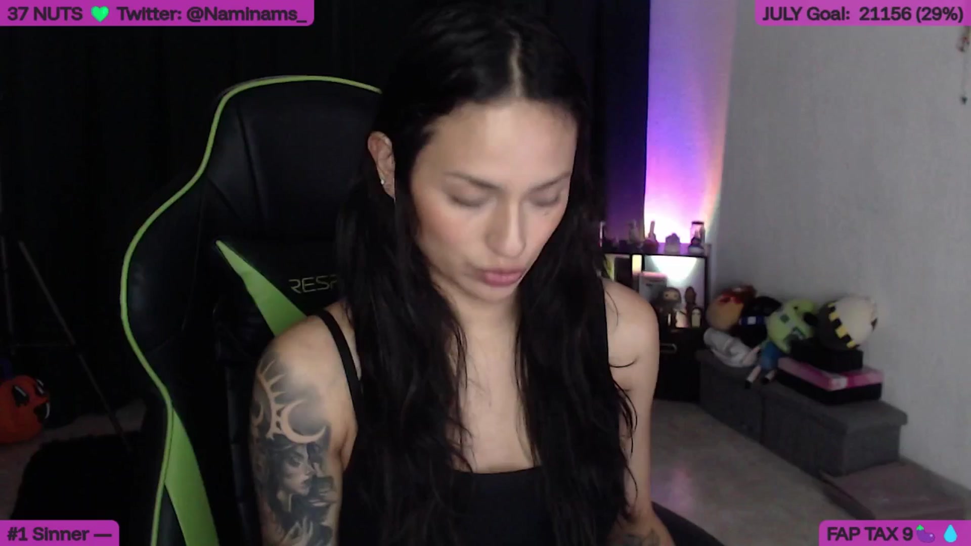 Gallery image thumbnail from NamiSinner's myfreecams stream on, 07/23/2025, 16:50 image 4 of 20