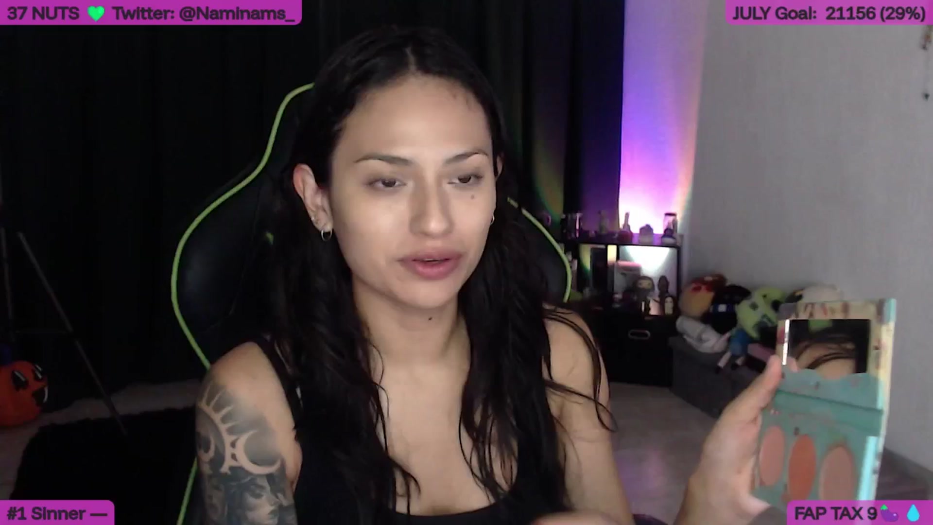 Gallery image thumbnail from NamiSinner's myfreecams stream on, 07/23/2025, 16:50 image 2 of 20