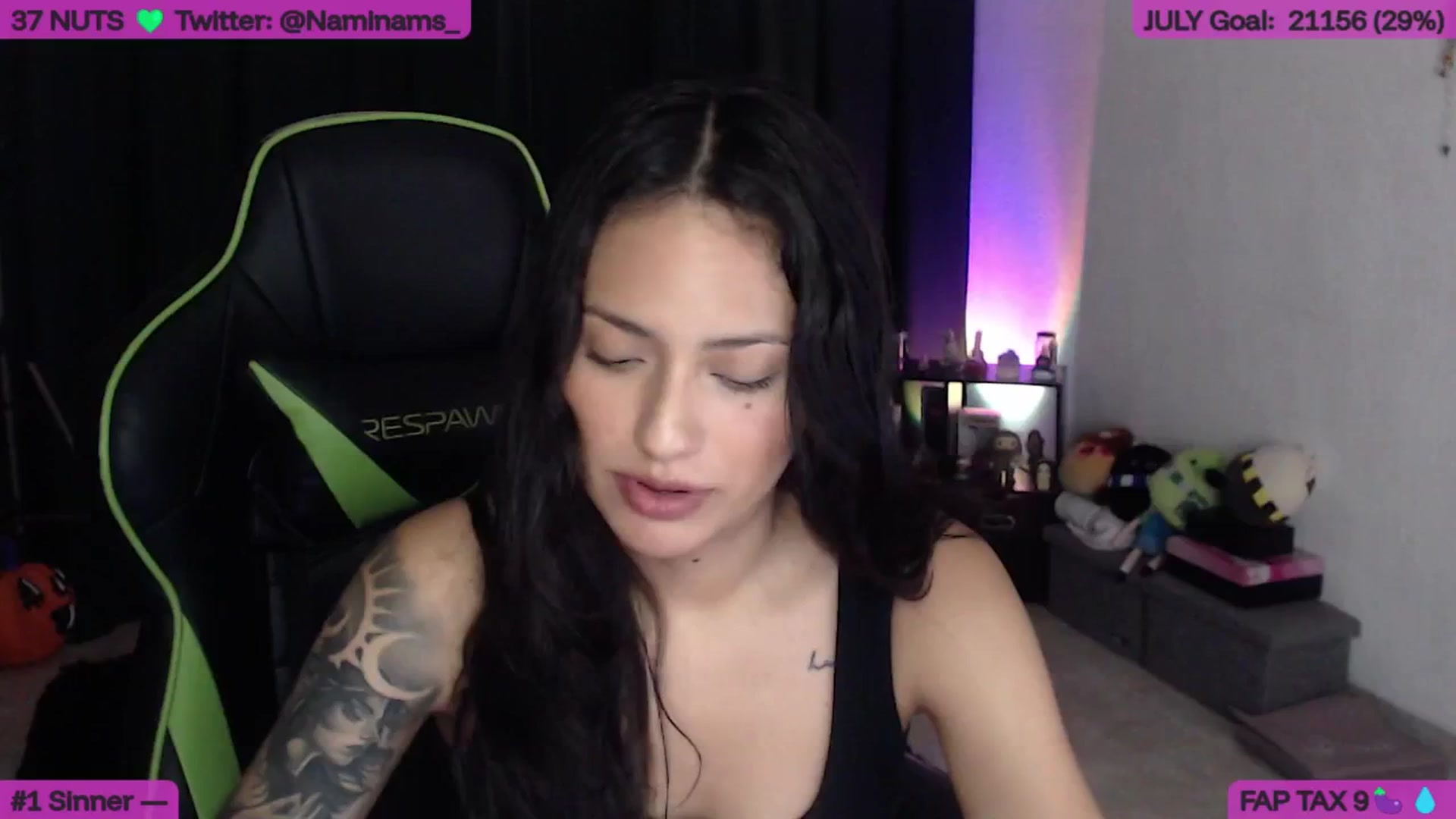 Gallery image thumbnail from NamiSinner's myfreecams stream on, 07/23/2025, 16:50 image 7 of 20