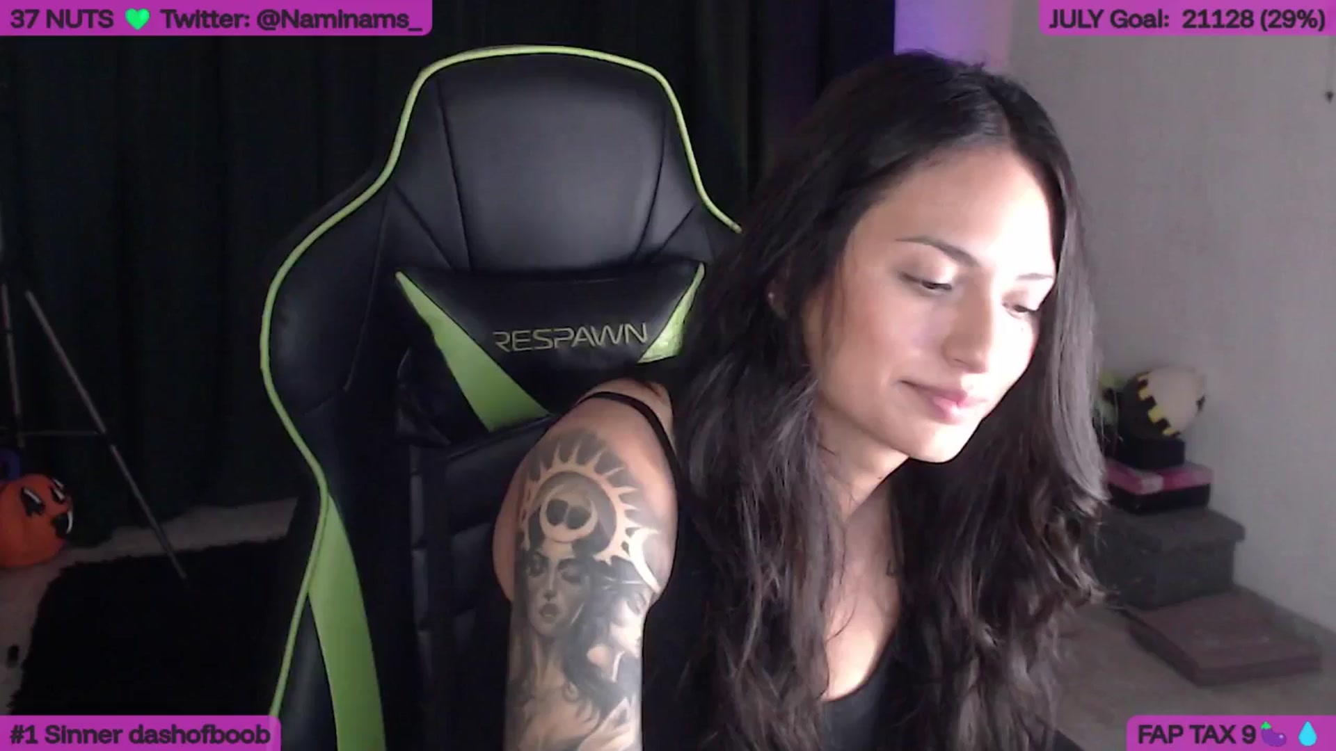 Gallery image thumbnail from NamiSinner's myfreecams stream on, 07/23/2025, 17:25 image 19 of 20