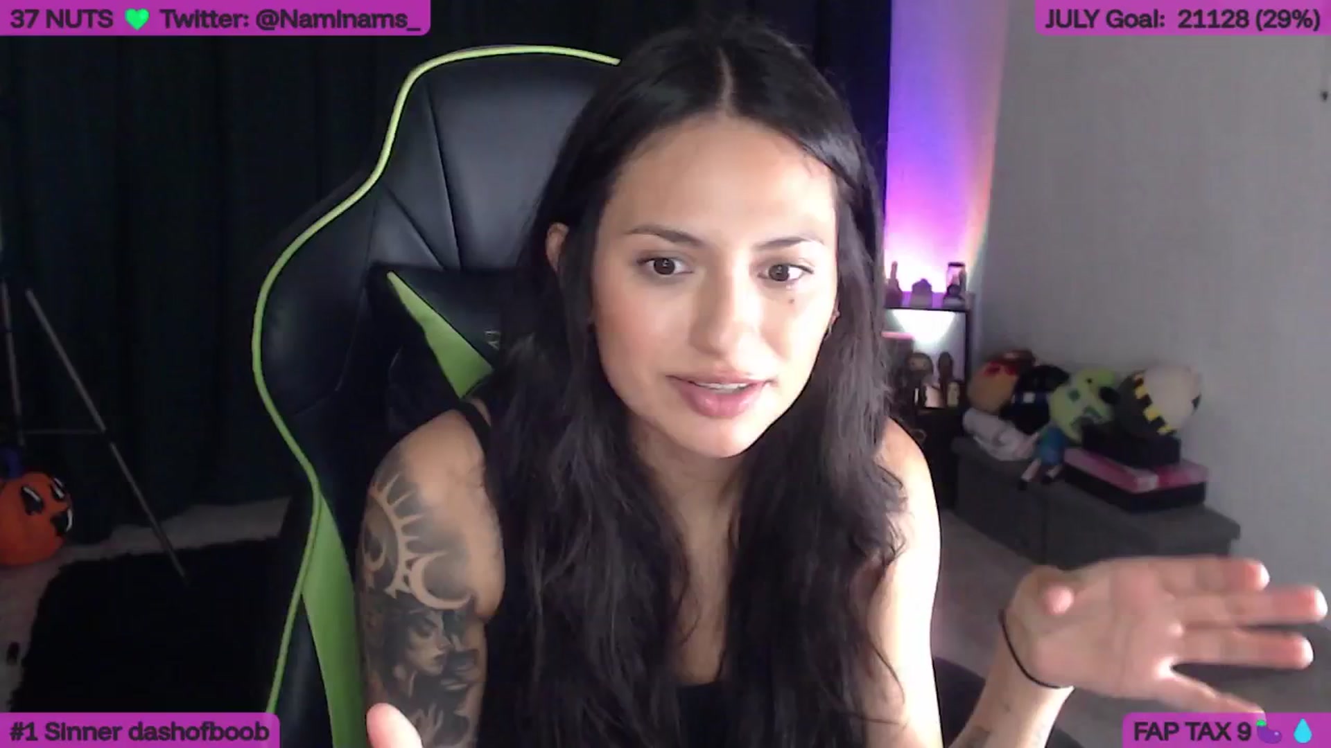 Gallery image thumbnail from NamiSinner's myfreecams stream on, 07/23/2025, 17:25 image 15 of 20