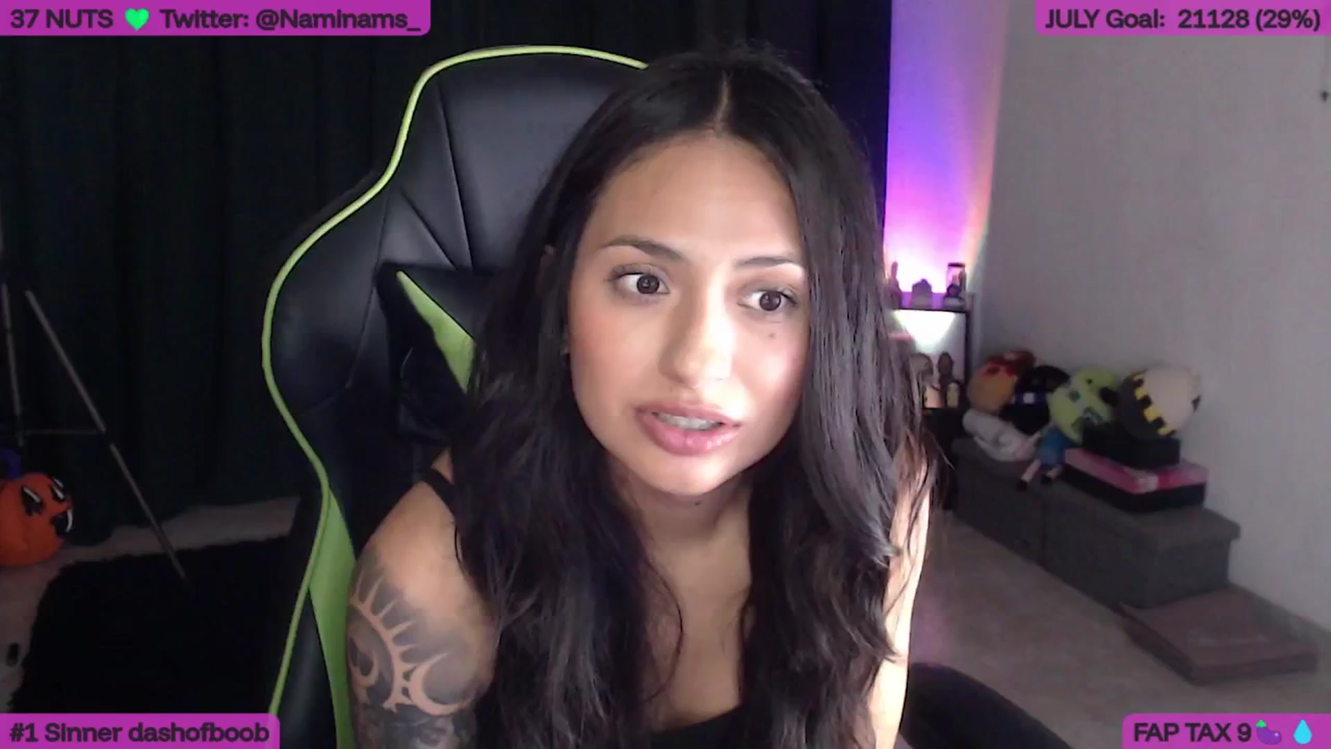 Gallery image thumbnail from NamiSinner's myfreecams stream on, 07/23/2025, 17:25 image 18 of 20