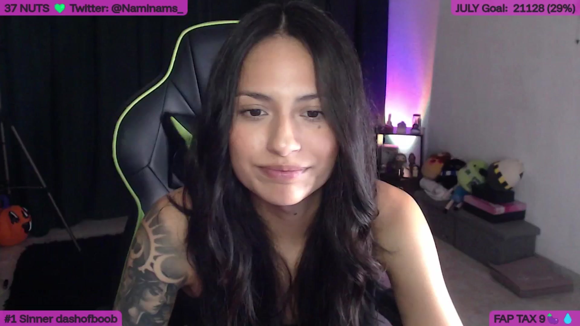 Gallery image thumbnail from NamiSinner's myfreecams stream on, 07/23/2025, 17:25 image 5 of 20