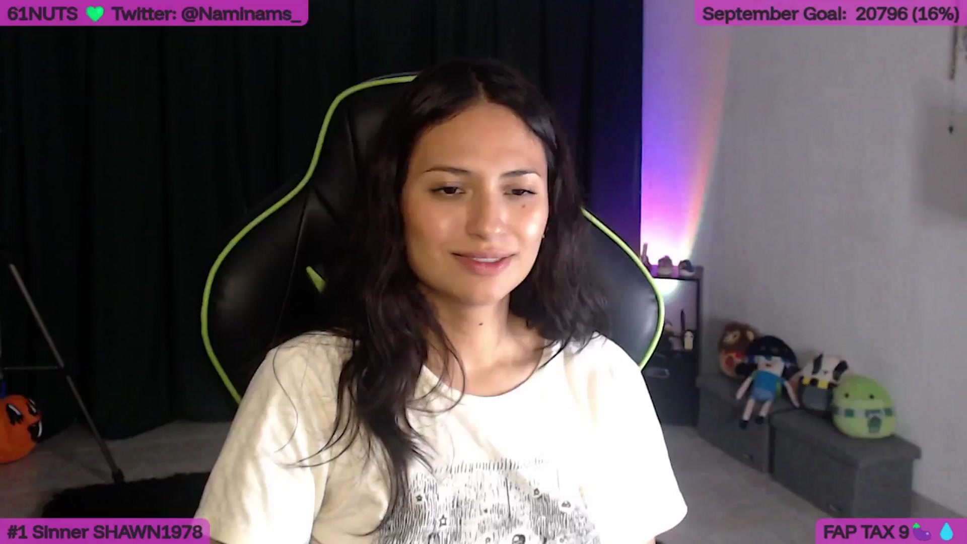 Gallery image thumbnail from NamiSinner's myfreecams stream on, 09/09/2025, 22:51 image 5 of 20